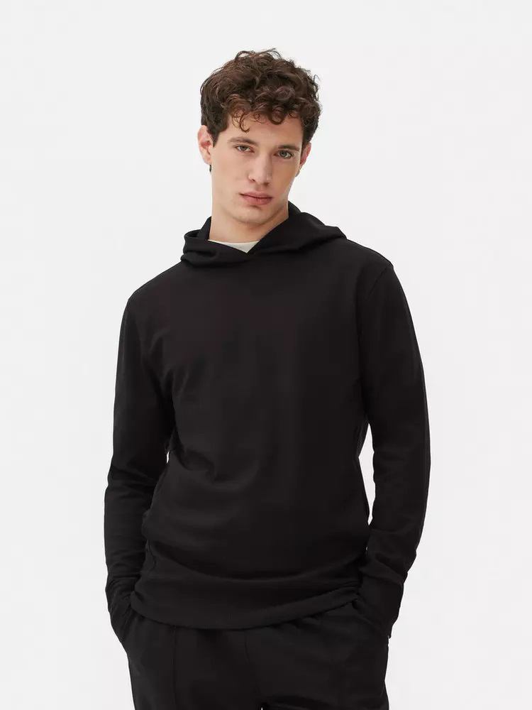 High Quality Knitted  Cotton Hoodie With Customization of Logo Printing Size and Colour  - view 7