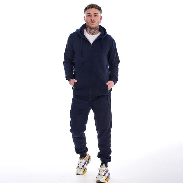 High Quality Polyester Sweatsuit With Customised Size Logo And Colour  - view 6