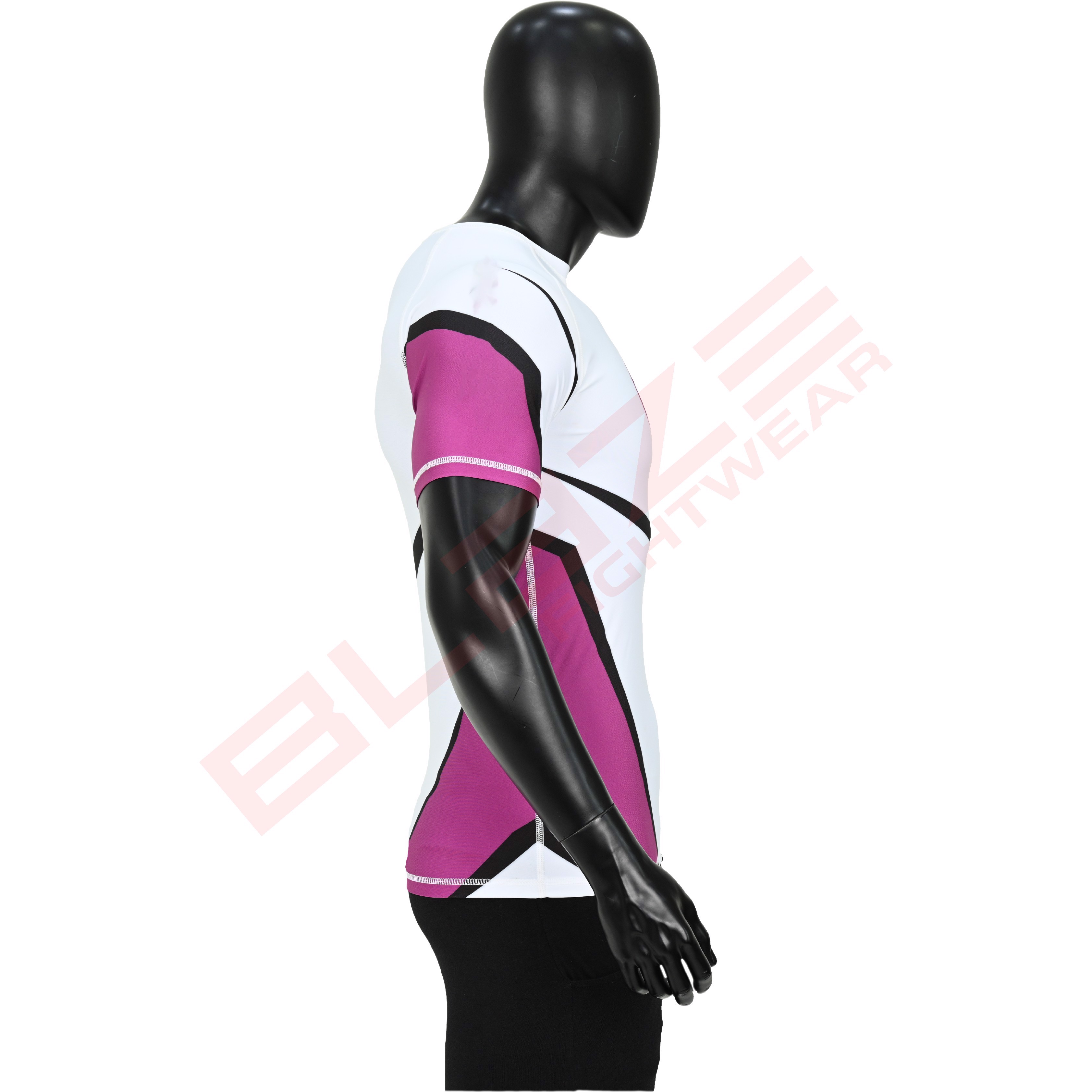 New Customized MMA Rash Guard full Sleeve Rash Guard OEM Sublimation printed High Quality BJJ SUITE  - view 2