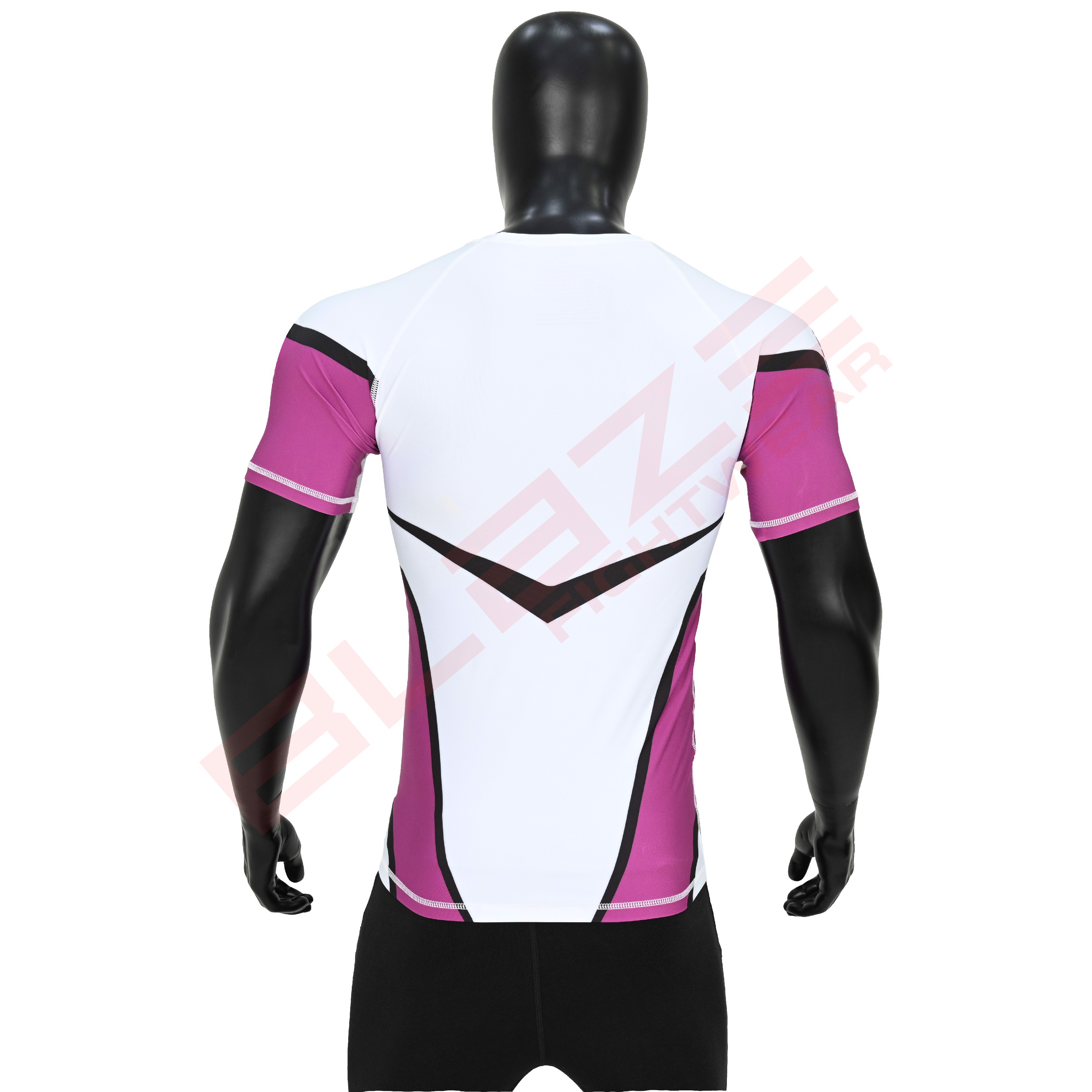 New Customized MMA Rash Guard full Sleeve Rash Guard OEM Sublimation printed High Quality BJJ SUITE  - view 3