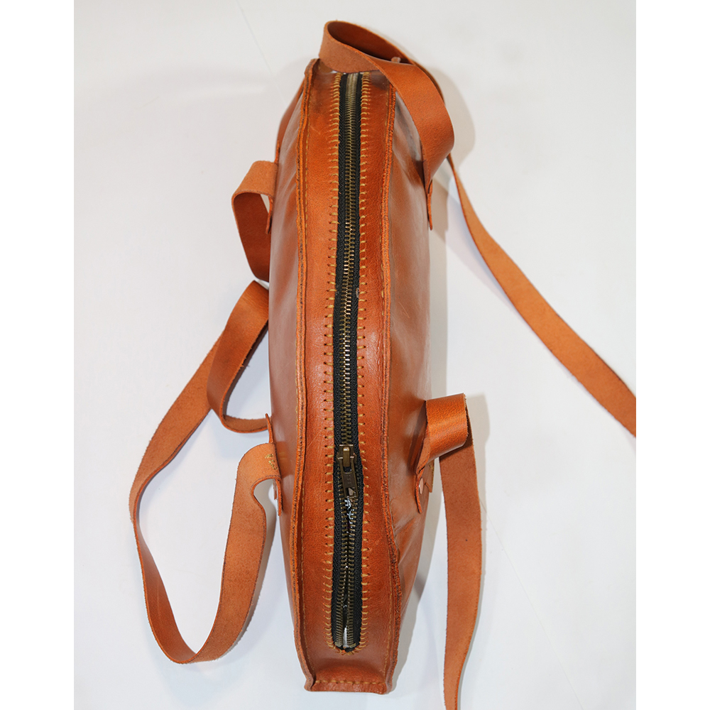 ladies leather tote bag, original leather tote bag, leather handbag, women's bag, leather bag - view 2