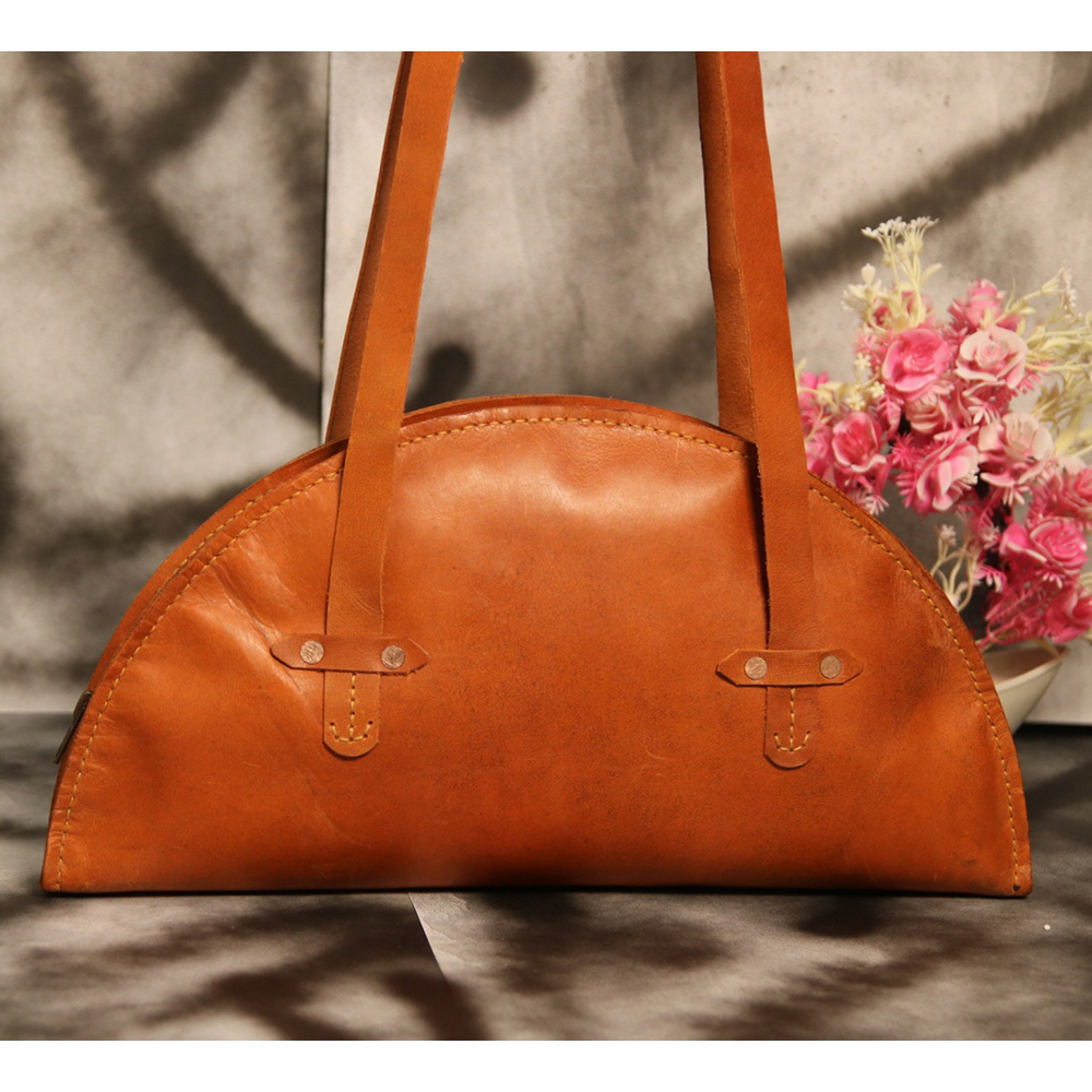 ladies leather tote bag, original leather tote bag, leather handbag, women's bag, leather bag - view 3