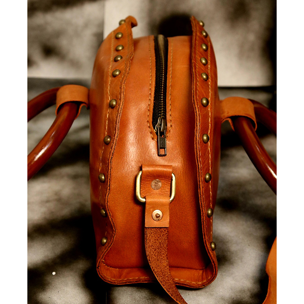 ladies leather tote bag, original leather tote bag, leather handbag, women's bag, leather bag - view 2