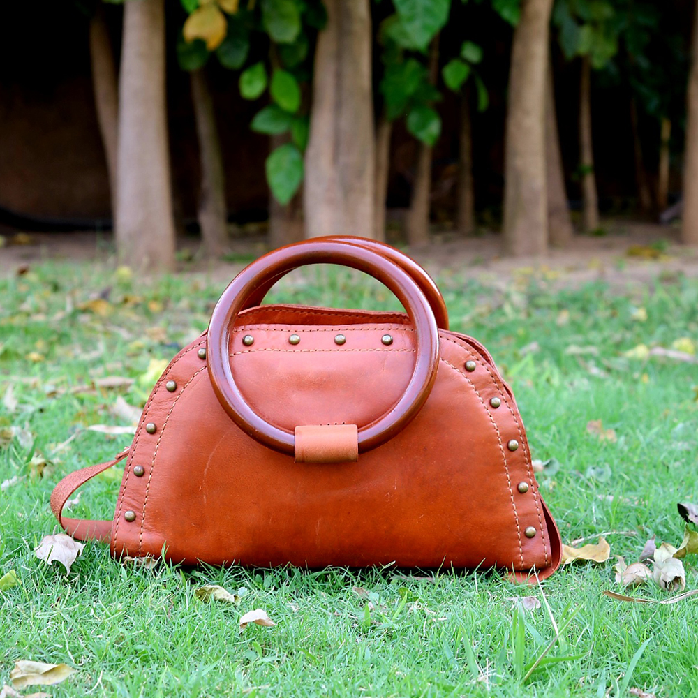 ladies leather tote bag, original leather tote bag, leather handbag, women's bag, leather bag - view 7
