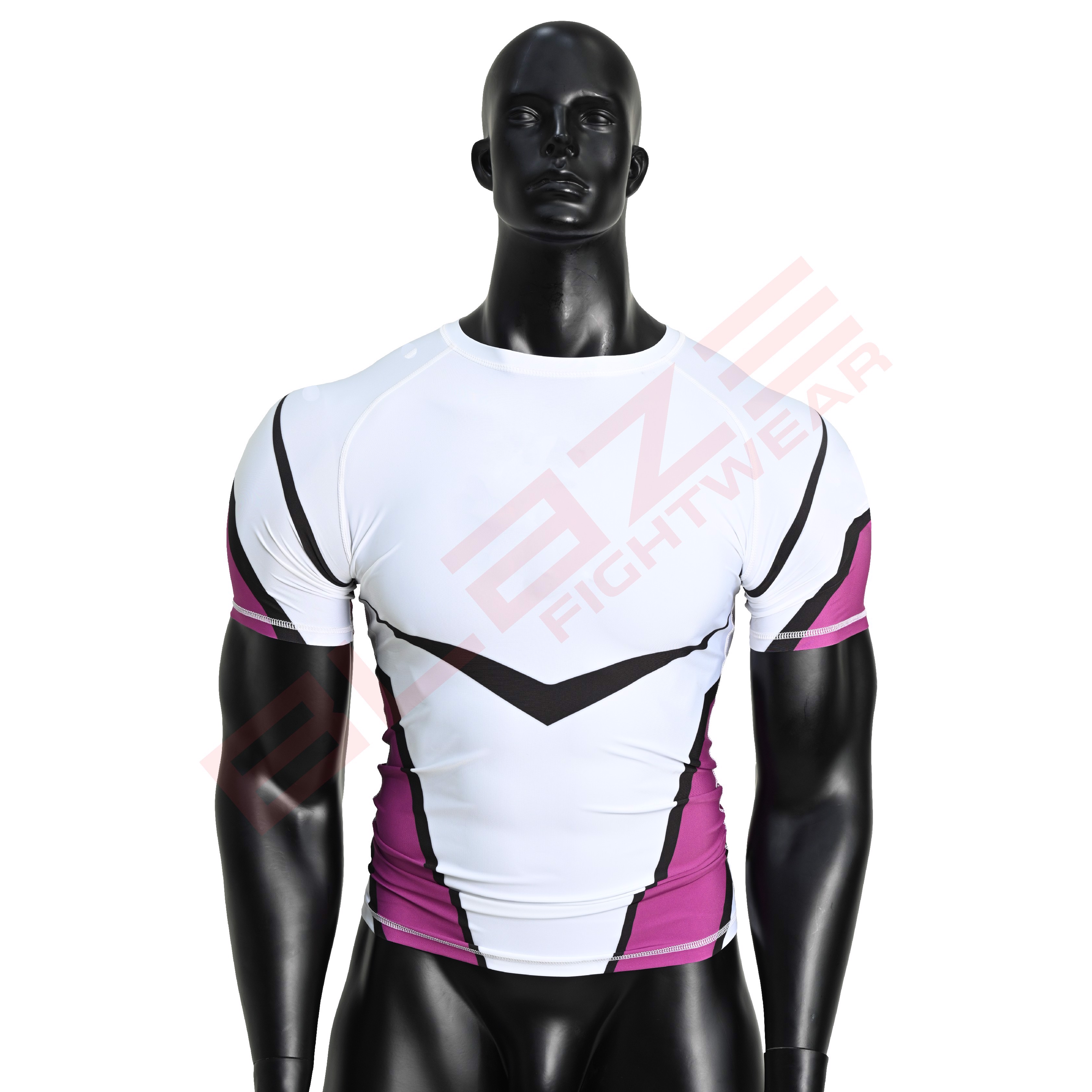New Customized MMA Rash Guard full Sleeve Rash Guard OEM Sublimation printed High Quality BJJ SUITE  - view 6