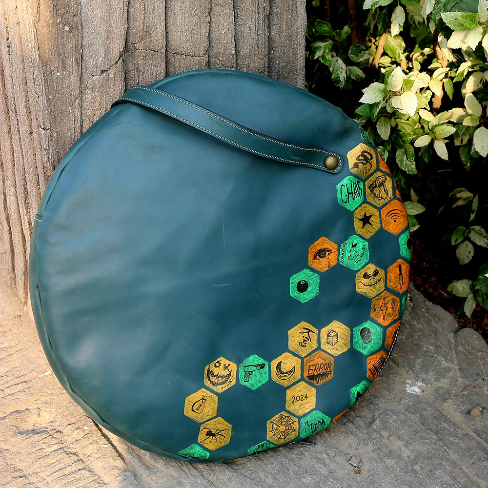 ladies leather tote bag, original leather tote bag, leather handbag, women's bag, leather bag - view 5
