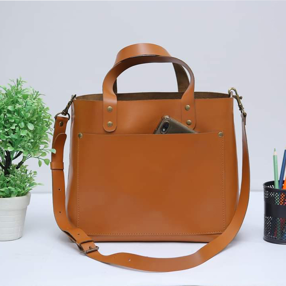 ladies leather tote bag, original leather tote bag, leather handbag, women's bag, leather bag