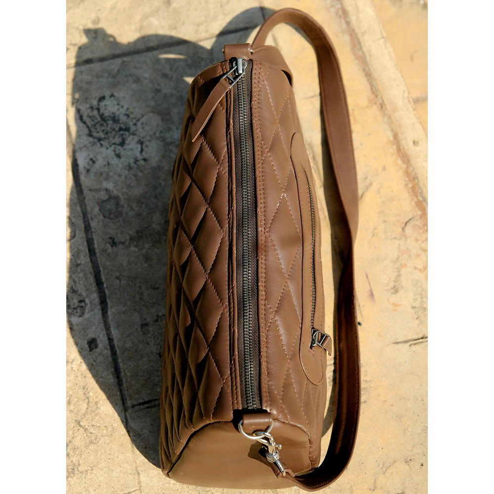 ladies leather tote bag, original leather tote bag, leather handbag, women's bag, leather bag - view 3