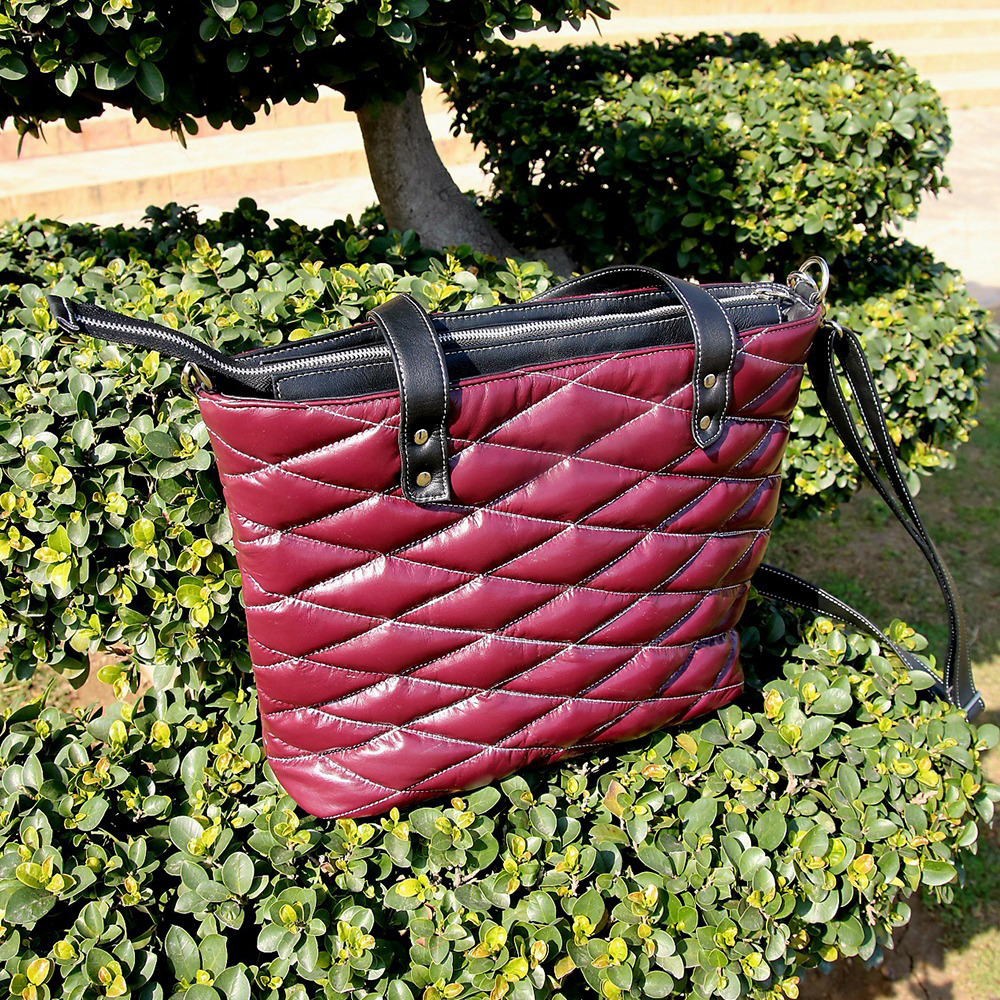 ladies leather tote bag, original leather tote bag, leather handbag, women's bag, leather bag - view 8