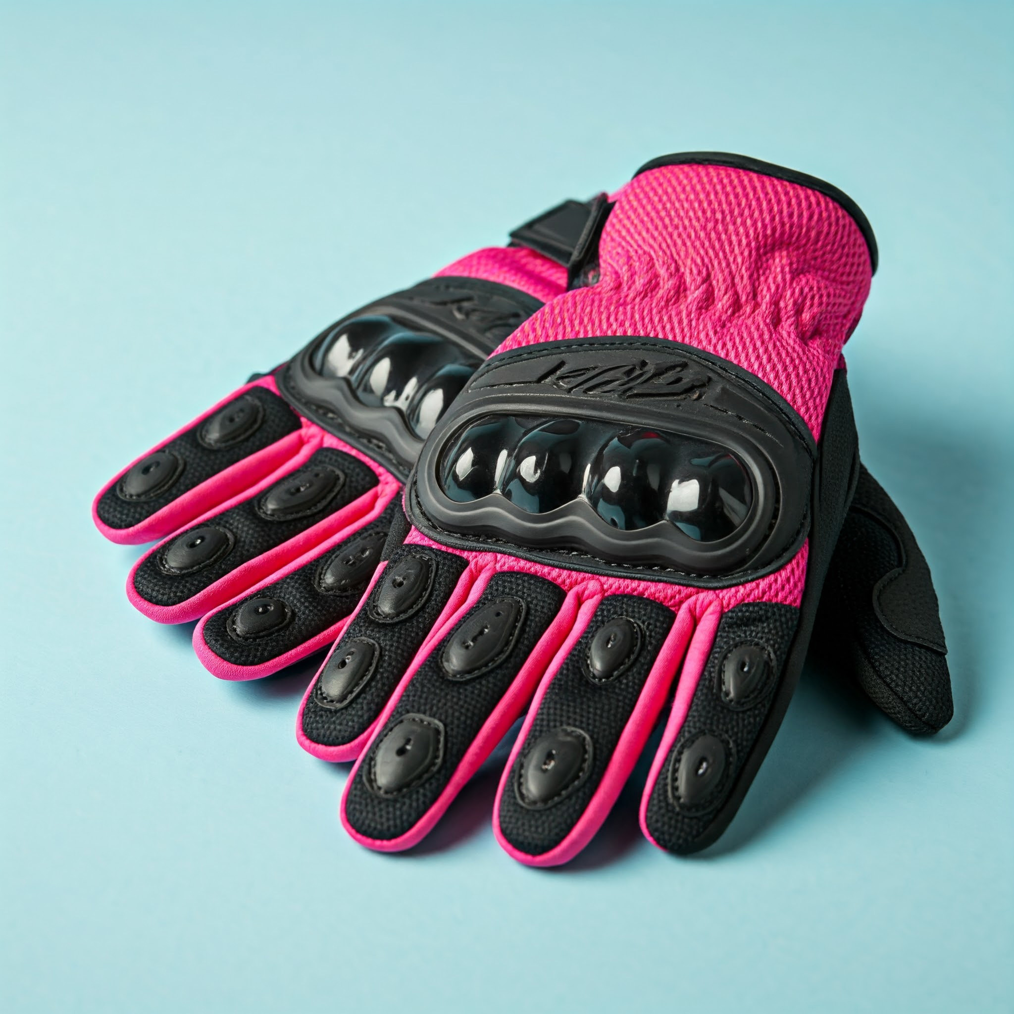  High Quality Stylish  Leather Touch Screen Bike Riding Gloves for Women