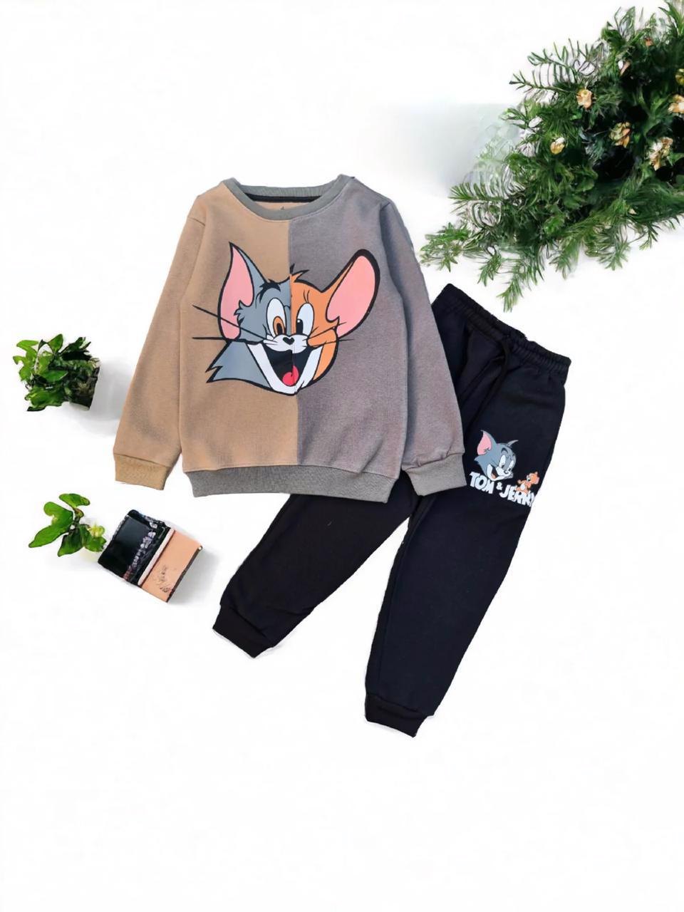 soft fleece sweat shirt and trouser - view 2
