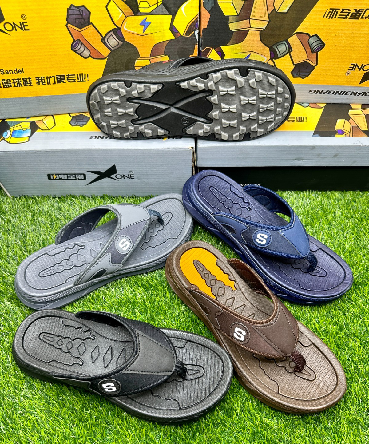 High Quality Men Comfortable Sandals Eva Medicated Sandals size 40-45