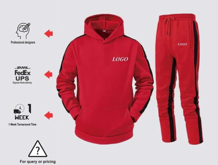Logo Custom  Polyester Solid Color Embroidered Long Sleeve Men’s Hoodie and Sweatshirt - view 4