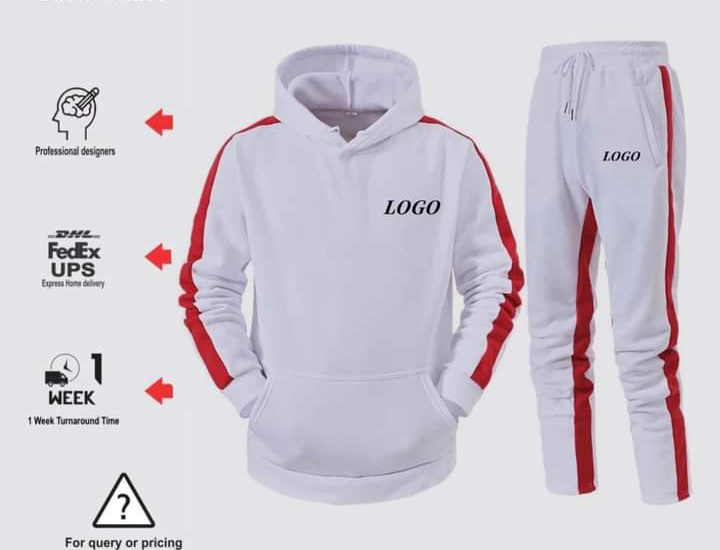 Logo Custom  Polyester Solid Color Embroidered Long Sleeve Men’s Hoodie and Sweatshirt - view 5