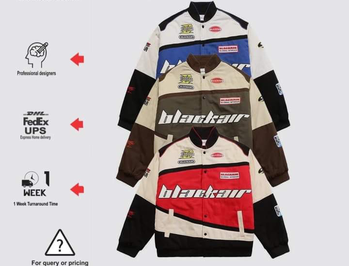 High Quality Man Chenille Letter Jacket Casual Hip Hop Baseball 