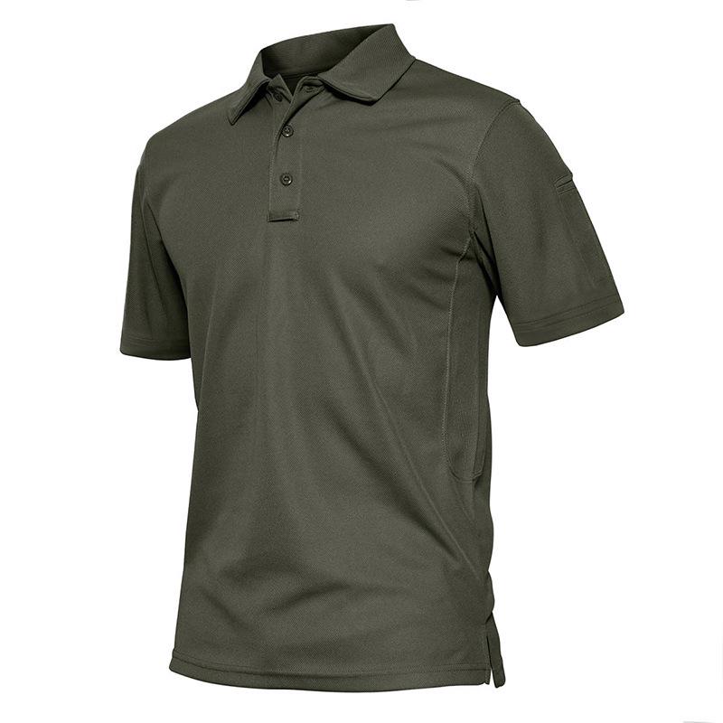  Men's Sports Polo Shirts Foreign Trade Short-sleeved Golf Polo Lapel T-shirt