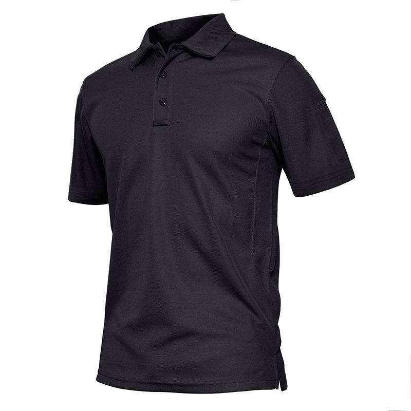  Men's Sports Polo Shirts Foreign Trade Short-sleeved Golf Polo Lapel T-shirt - view 2