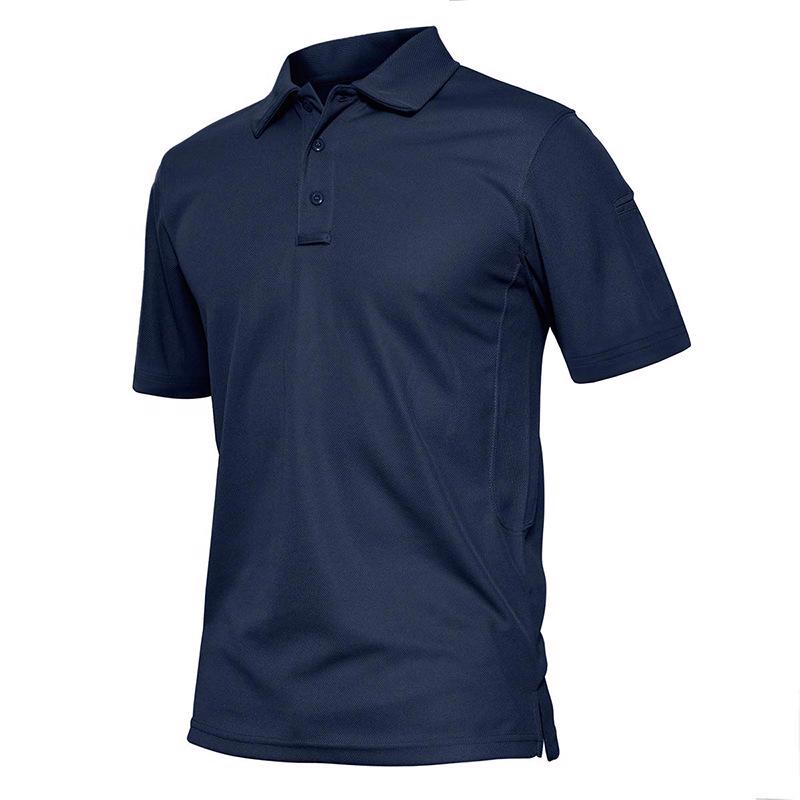  Men's Sports Polo Shirts Foreign Trade Short-sleeved Golf Polo Lapel T-shirt - view 3