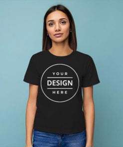 Customizable Round Neck T-Shirt - Stylish & Comfortable  - view 2