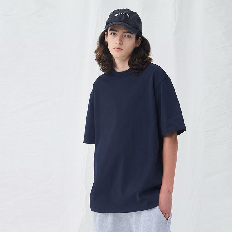  High Quality Trendy Drop Shoulder T-Shirt - Relaxed Fit & Casual Style