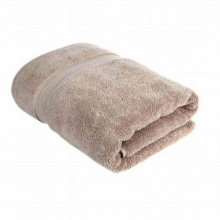 plain towel with customizable size and design