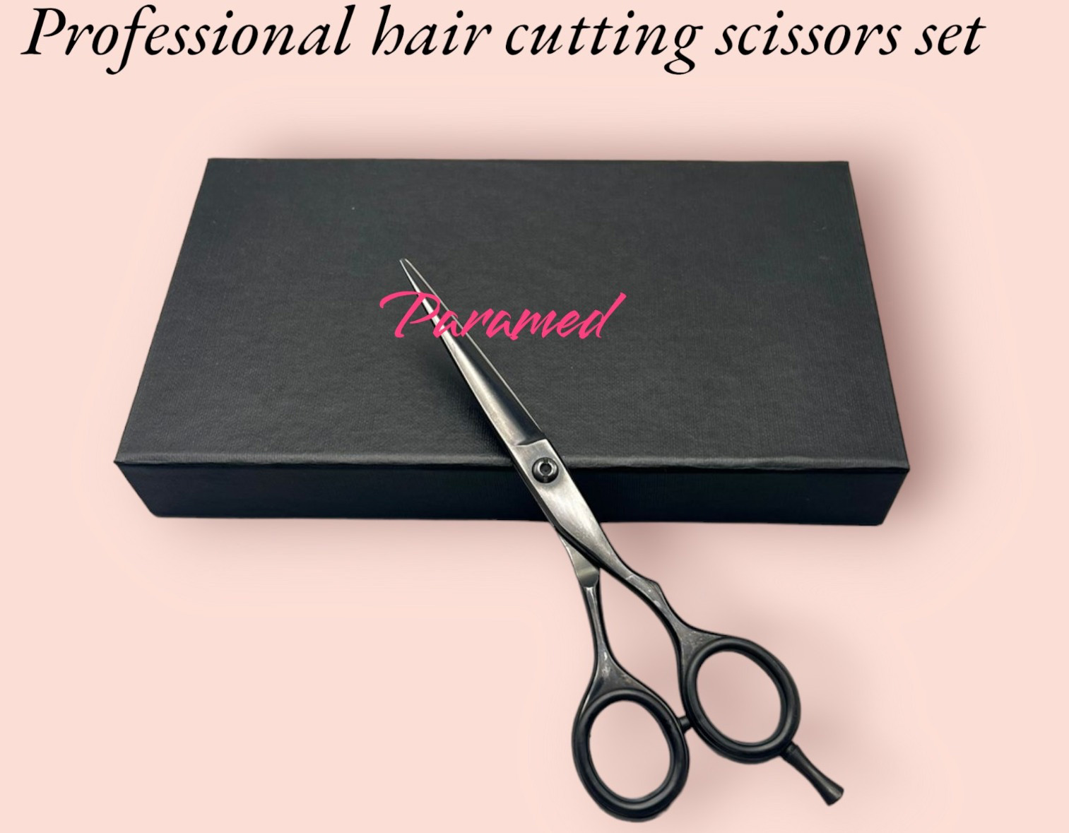 High Quality Paramed Barber Hair Cutting Scissors  J2 Japanese Steel Blades 