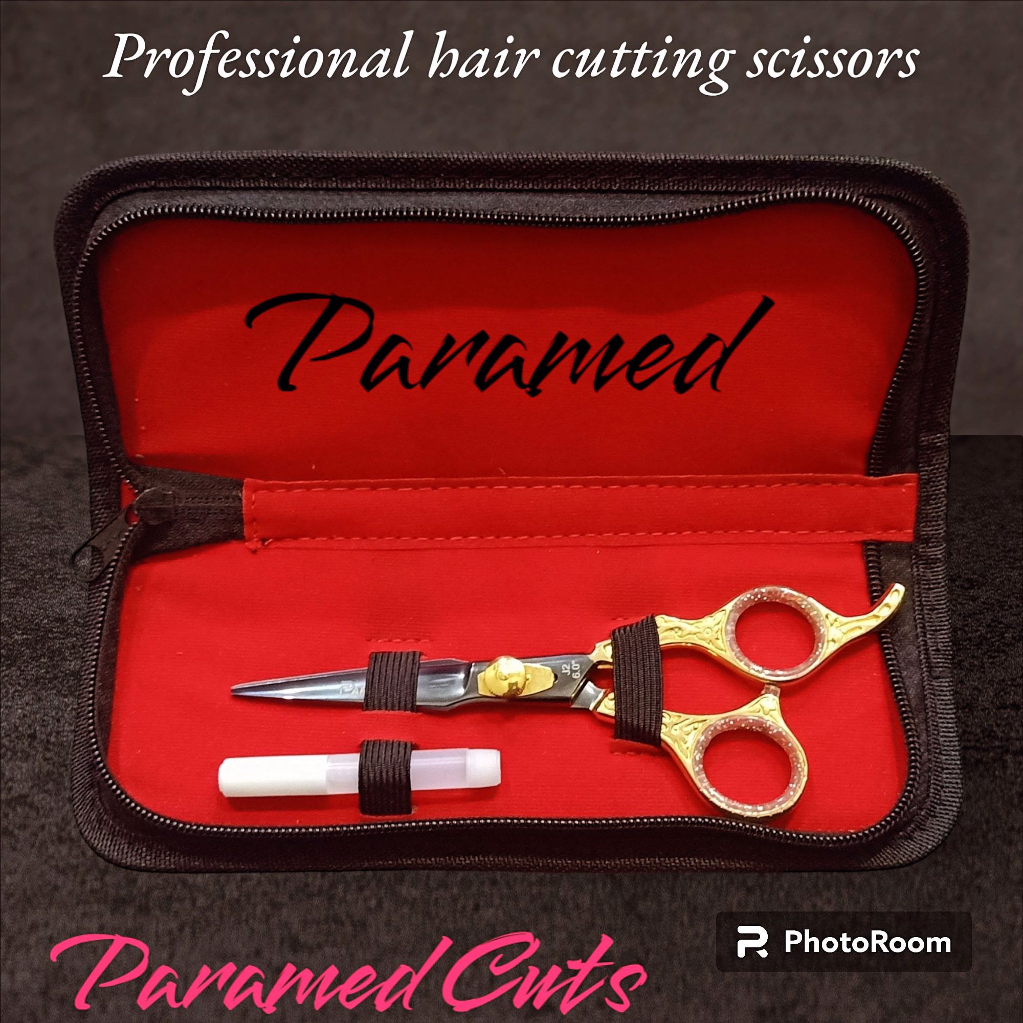  High Quality Paramed Barber Hair Cutting Scissors J2 Japanese Steel 