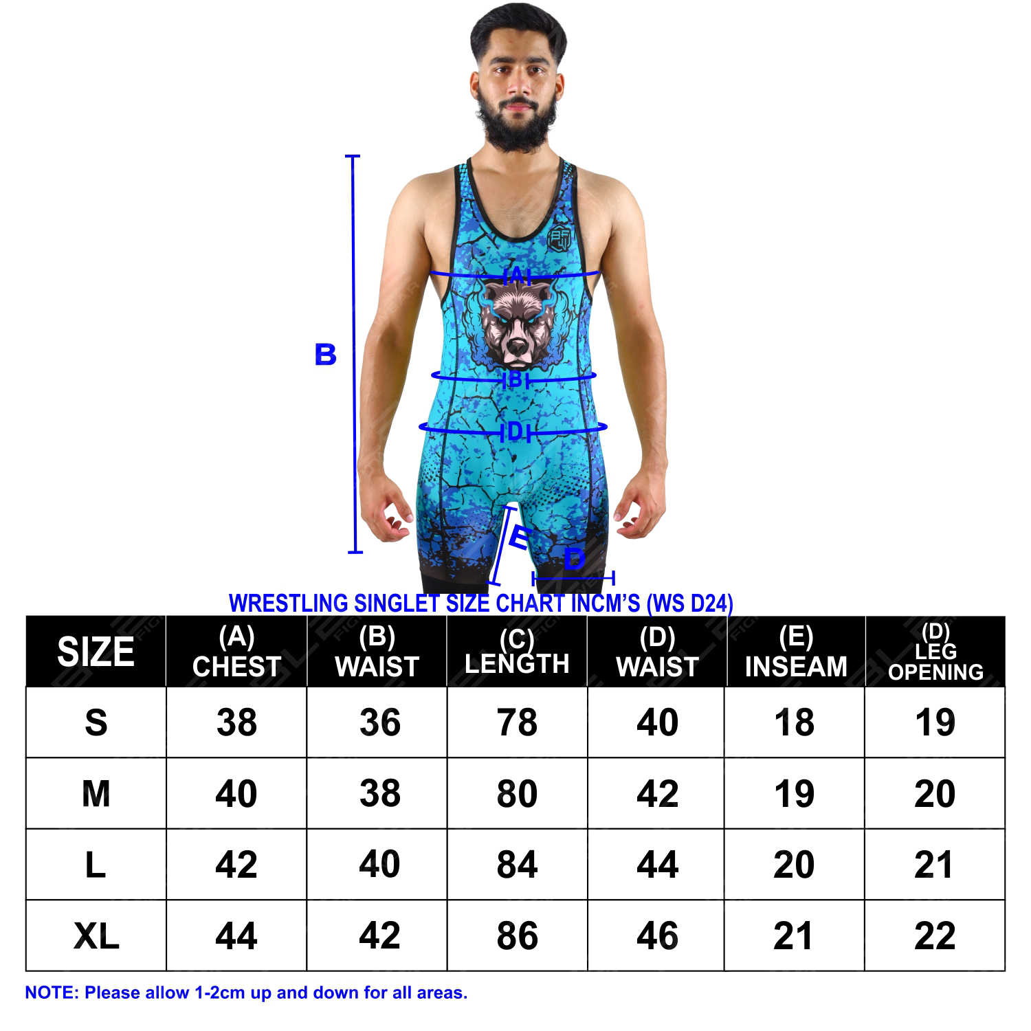OEM men's high-elastic powerlifting singlet, a one-piece design featuring a chic knitted pattern. - view 2