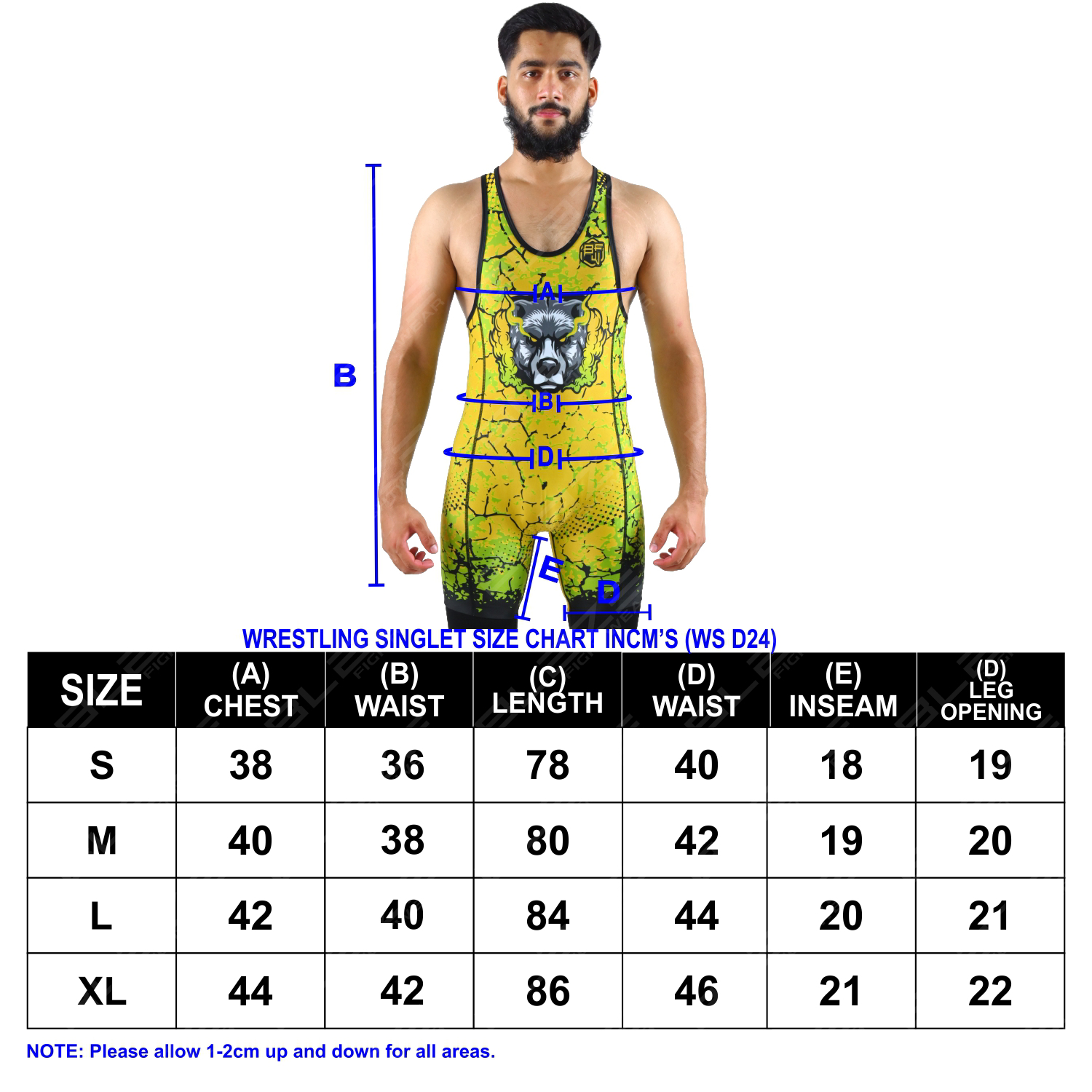  OEM men's high-stretch powerlifting singlet, one-piece construction with an elegant knitted design. - view 2