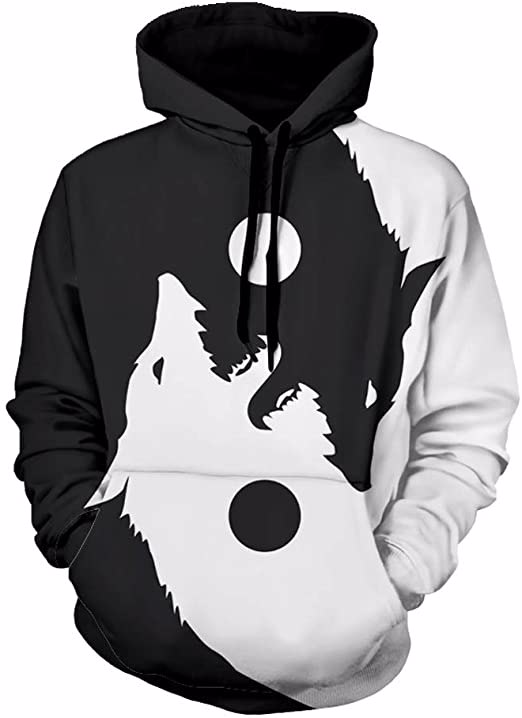 3D Printed Pullover Hoodie 