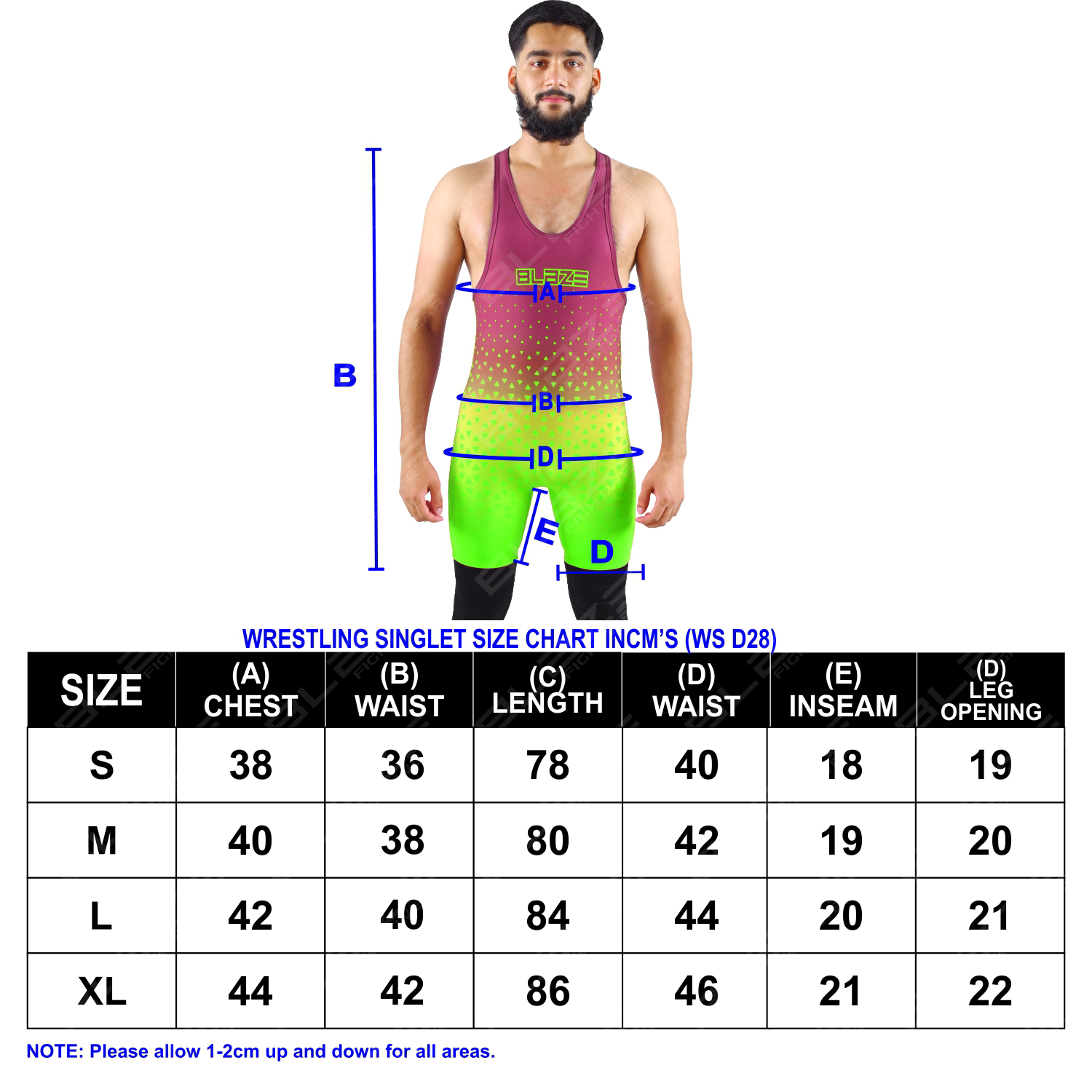  OEM men's high-elastic powerlifting singlet, one-piece attire with a sleek knitted finish. - view 2