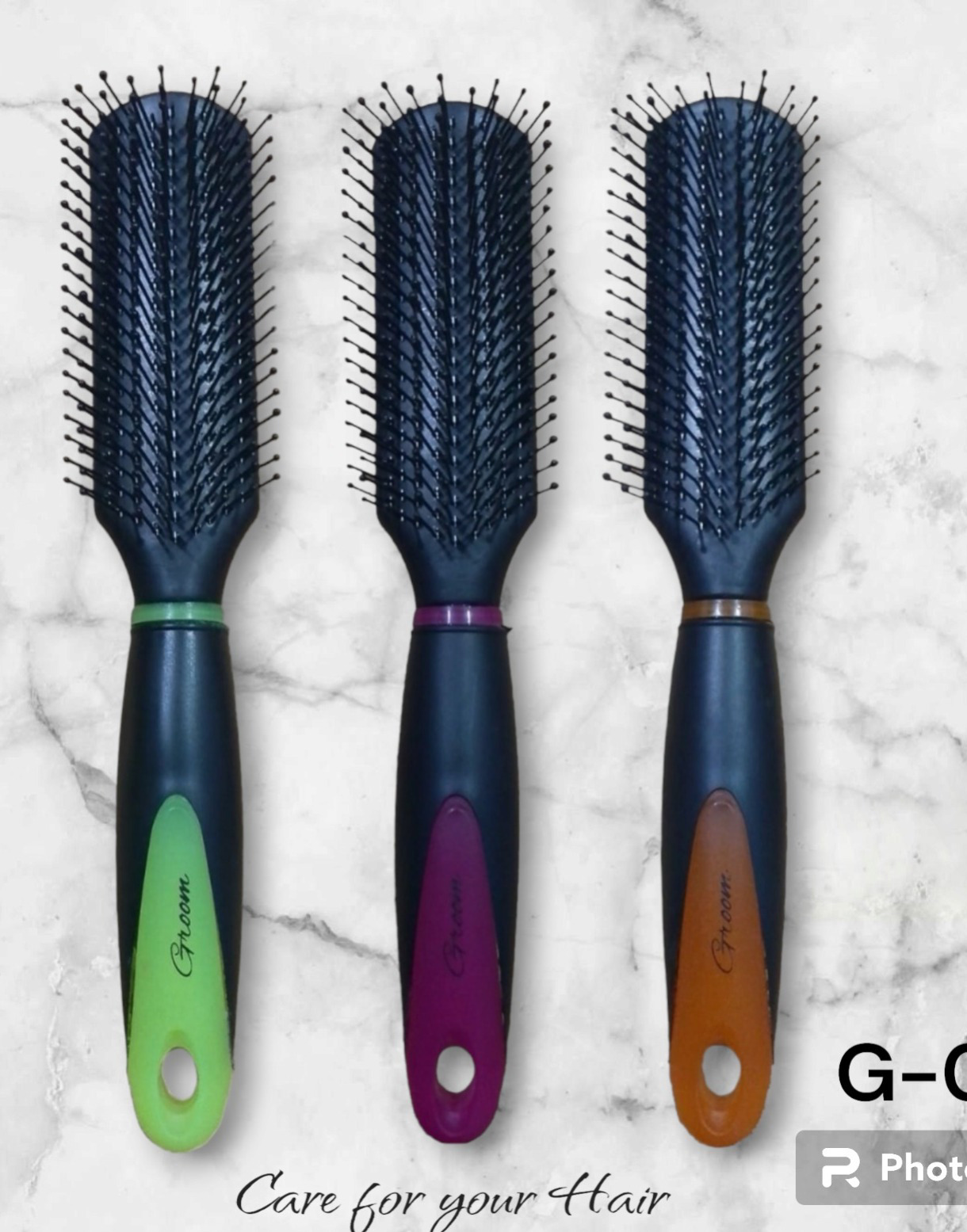 Elegant Bamboo Hair Brush for Gentle Detangling and Styling