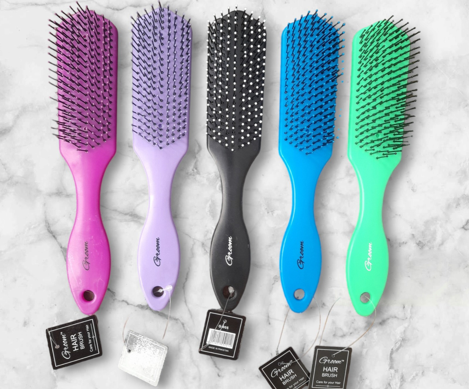  Colourful Chic Styling Hair Brush for Effortless Glamour - view 2