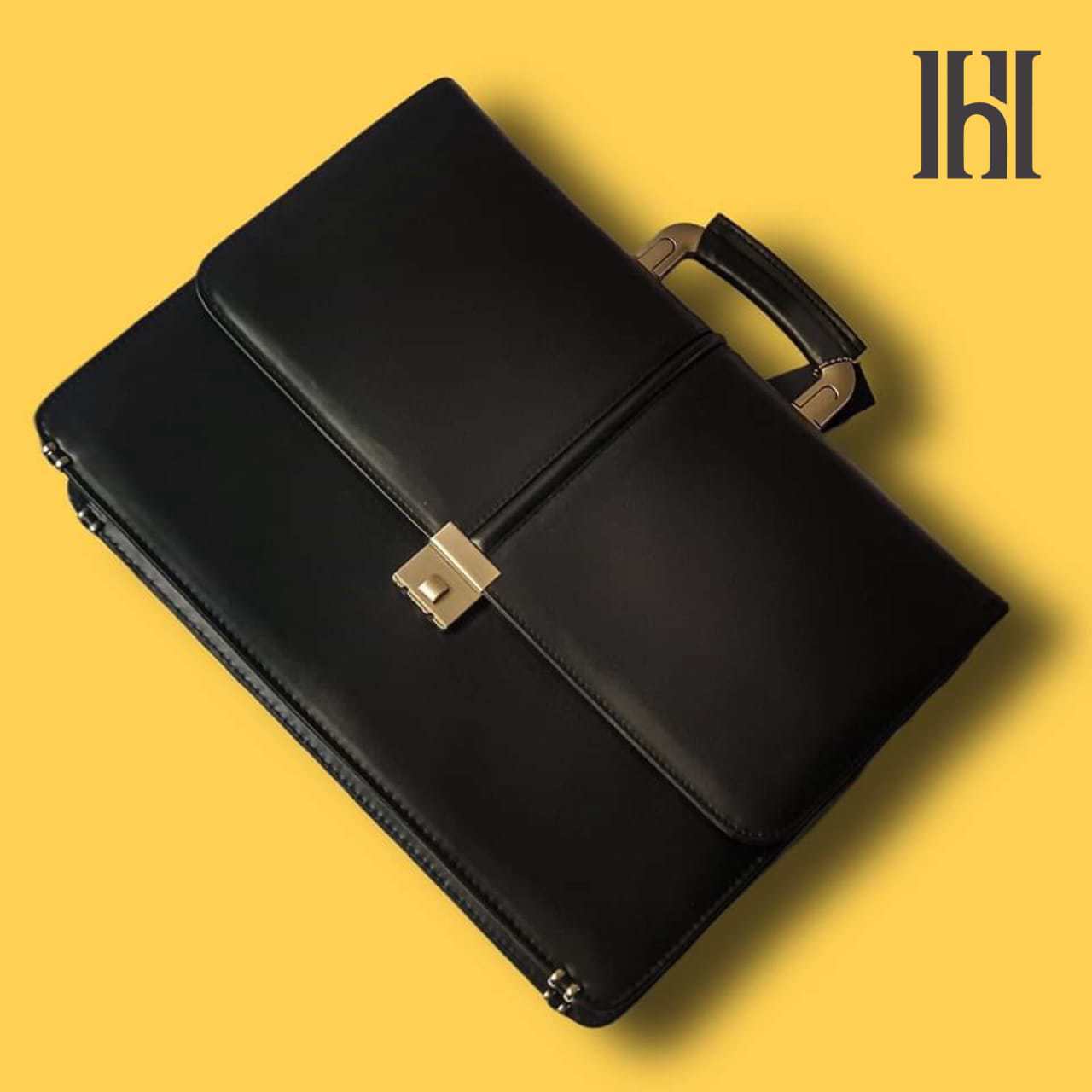 Original Leather laptop bag, leather briefcase bag, business bag, leather bag for men's - view 8