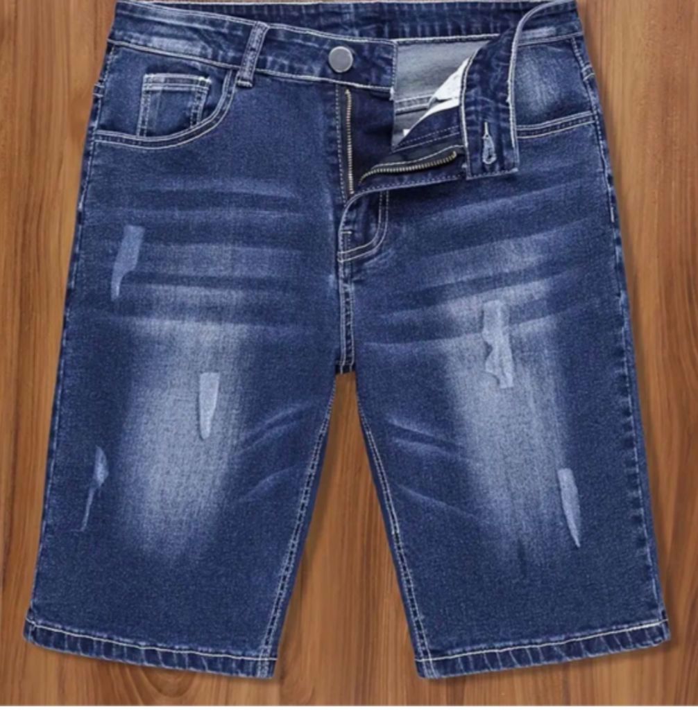 High Quality Denim Shorts Stretch And Non Stretched Fabric With Customisation of Colour And Design  - view 2