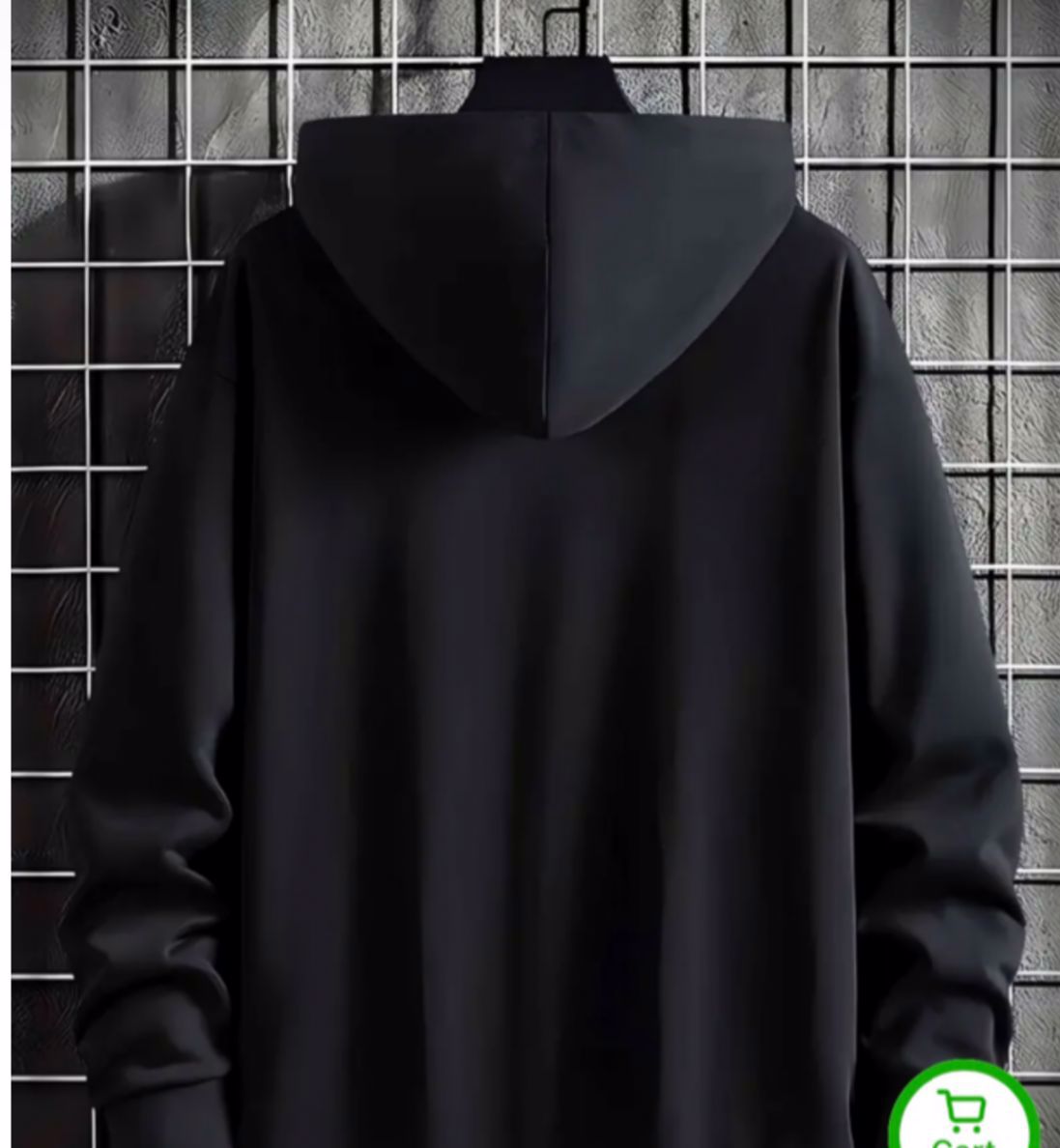  Stylish Black Fleece Hoodie Fur Installed Inside Fabric With  Customisation Of Colour