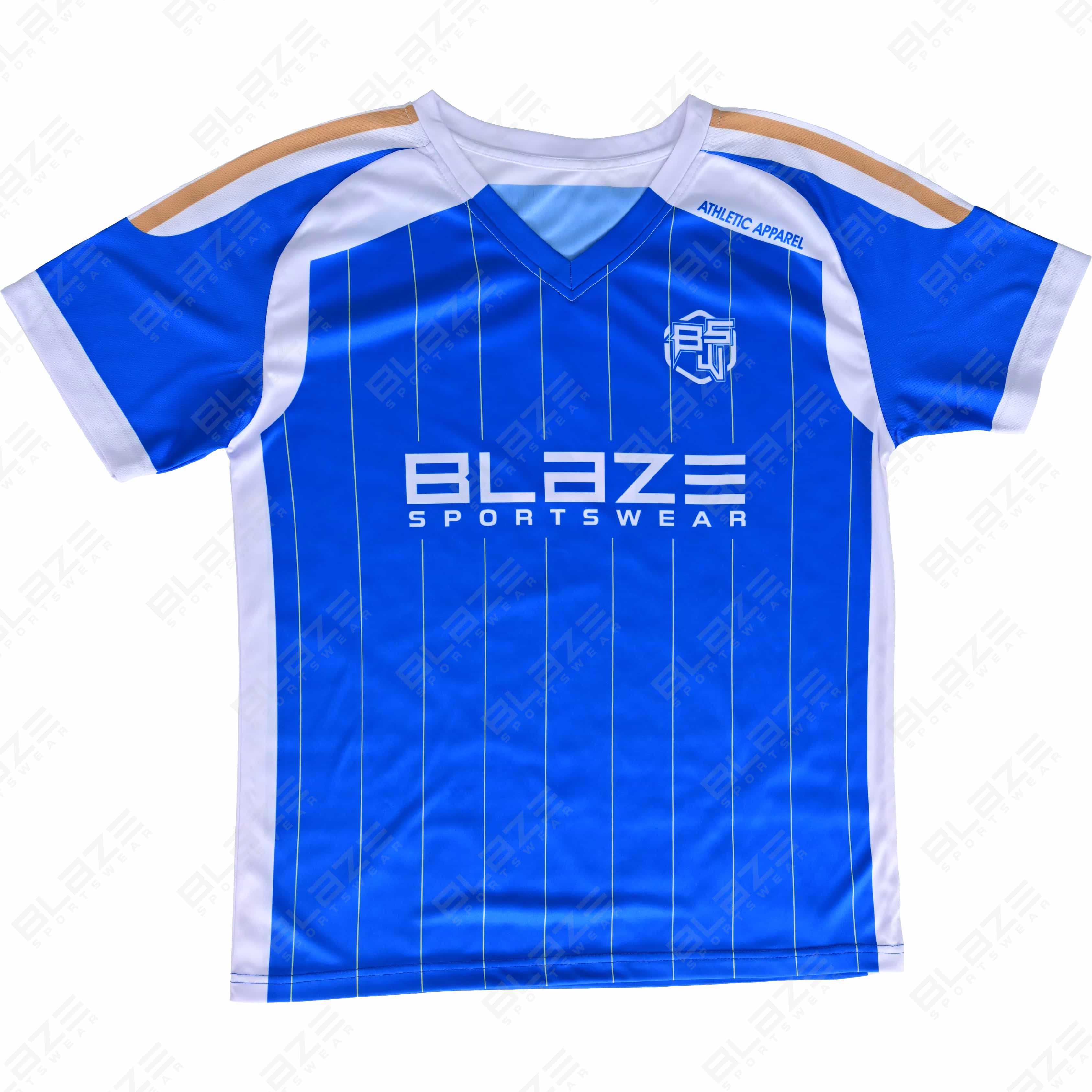 Custom 100% polyester lightweight soccer jersey made with digital printing for optimal performance. - view 11