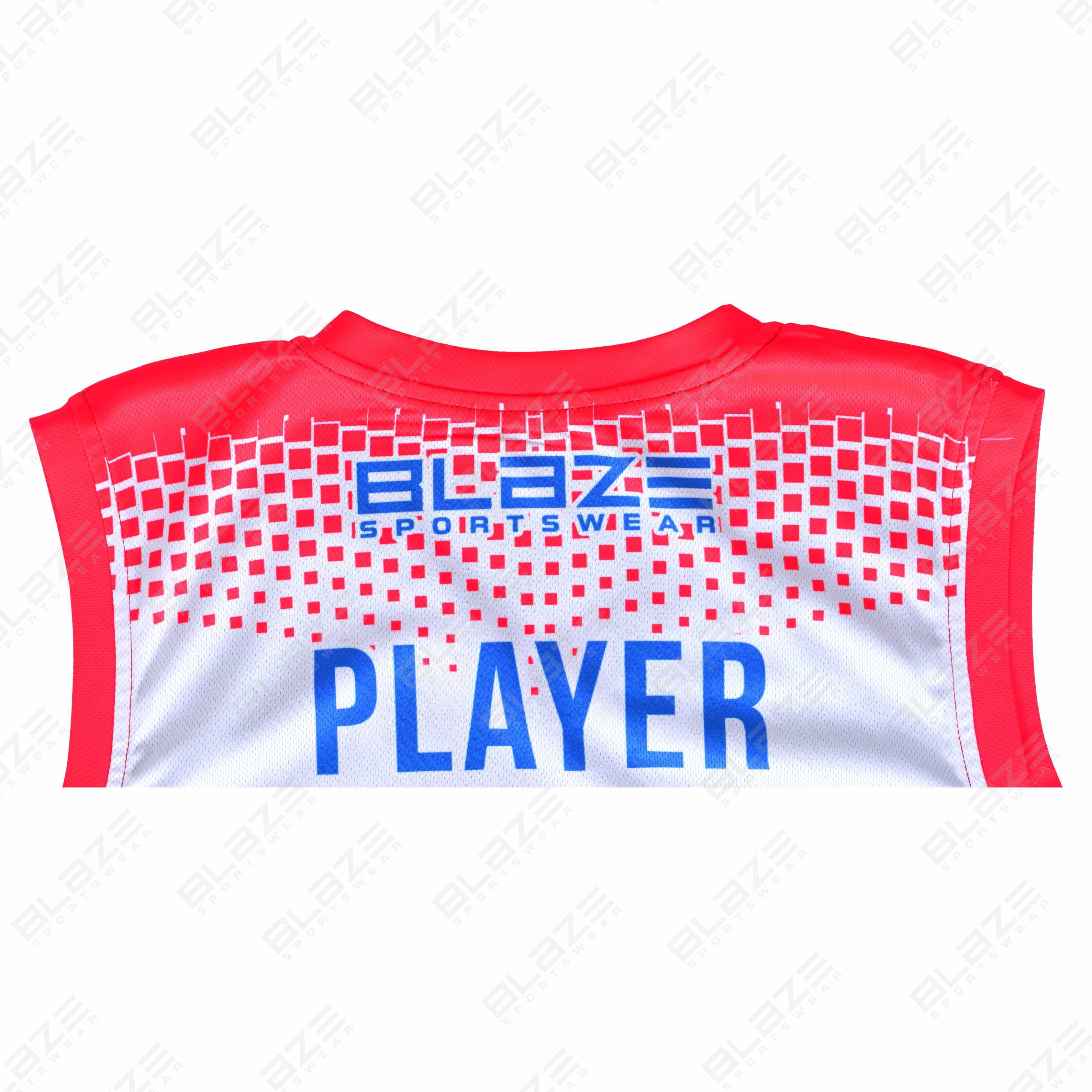 Custom 100% polyester basketball uniform showcasing a stylish design for athletes top performance - view 8