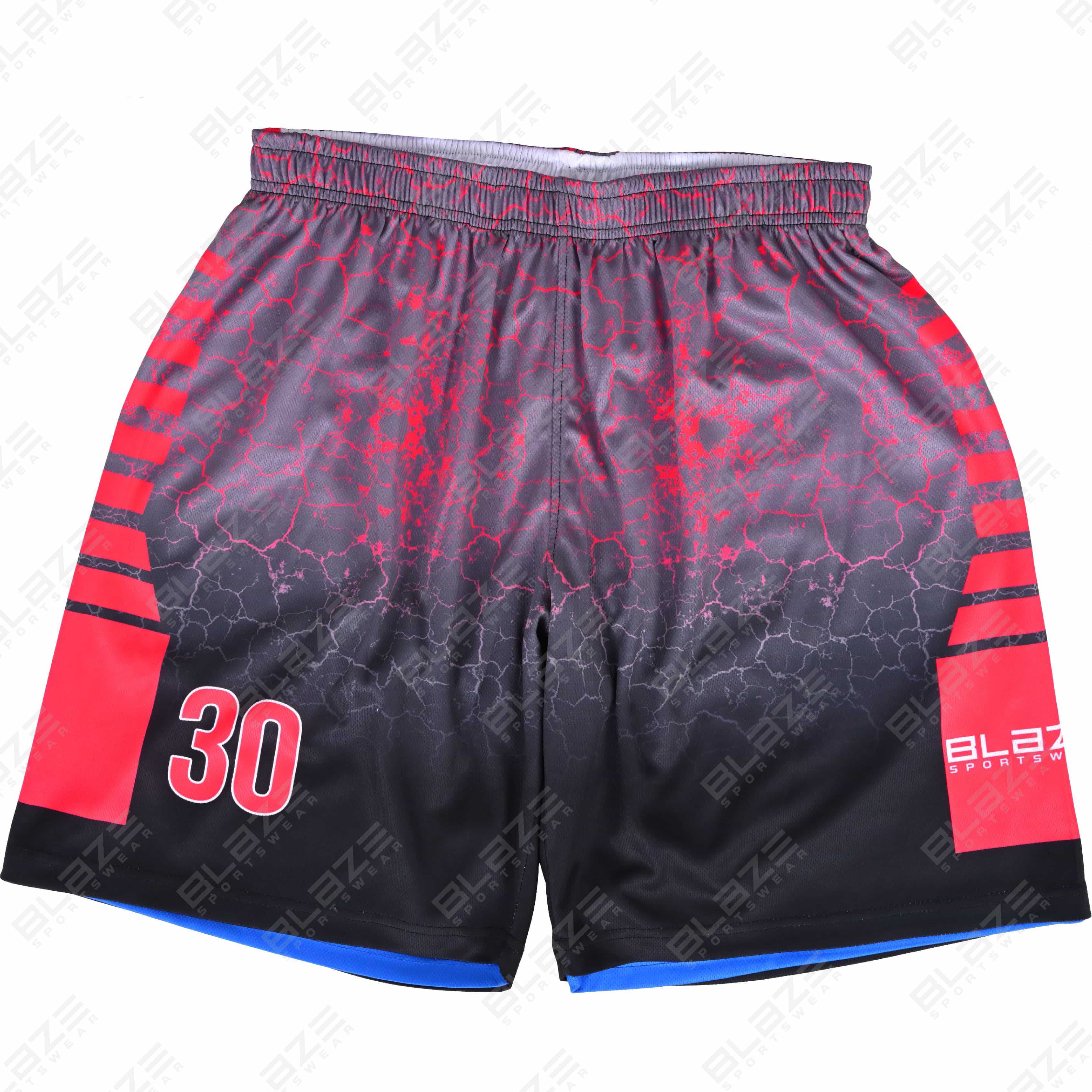  Custom 100% polyester basketball uniform with a trendy design for athletes, featuring a modern kit. - view 4