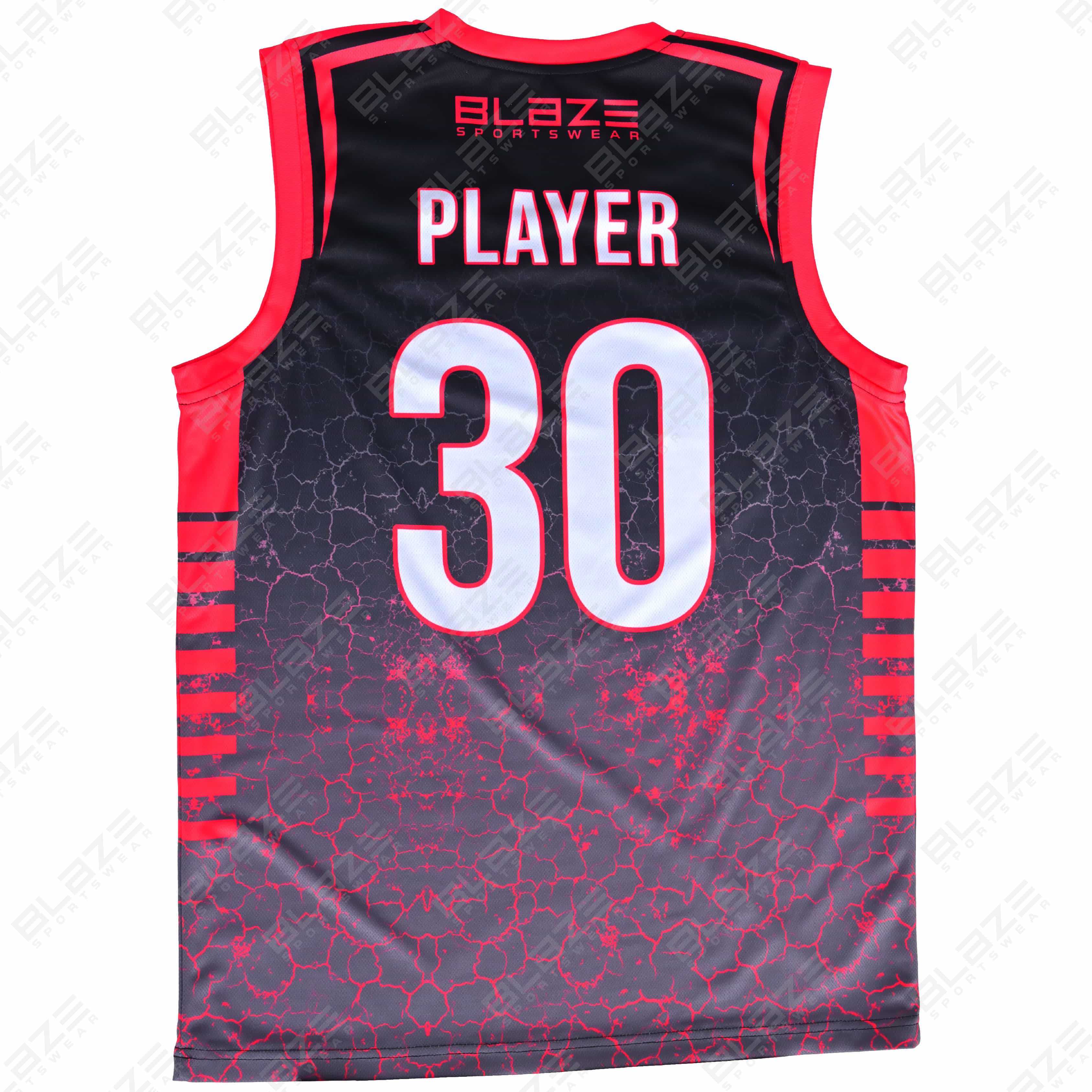  Custom 100% polyester basketball uniform with a trendy design for athletes, featuring a modern kit. - view 9