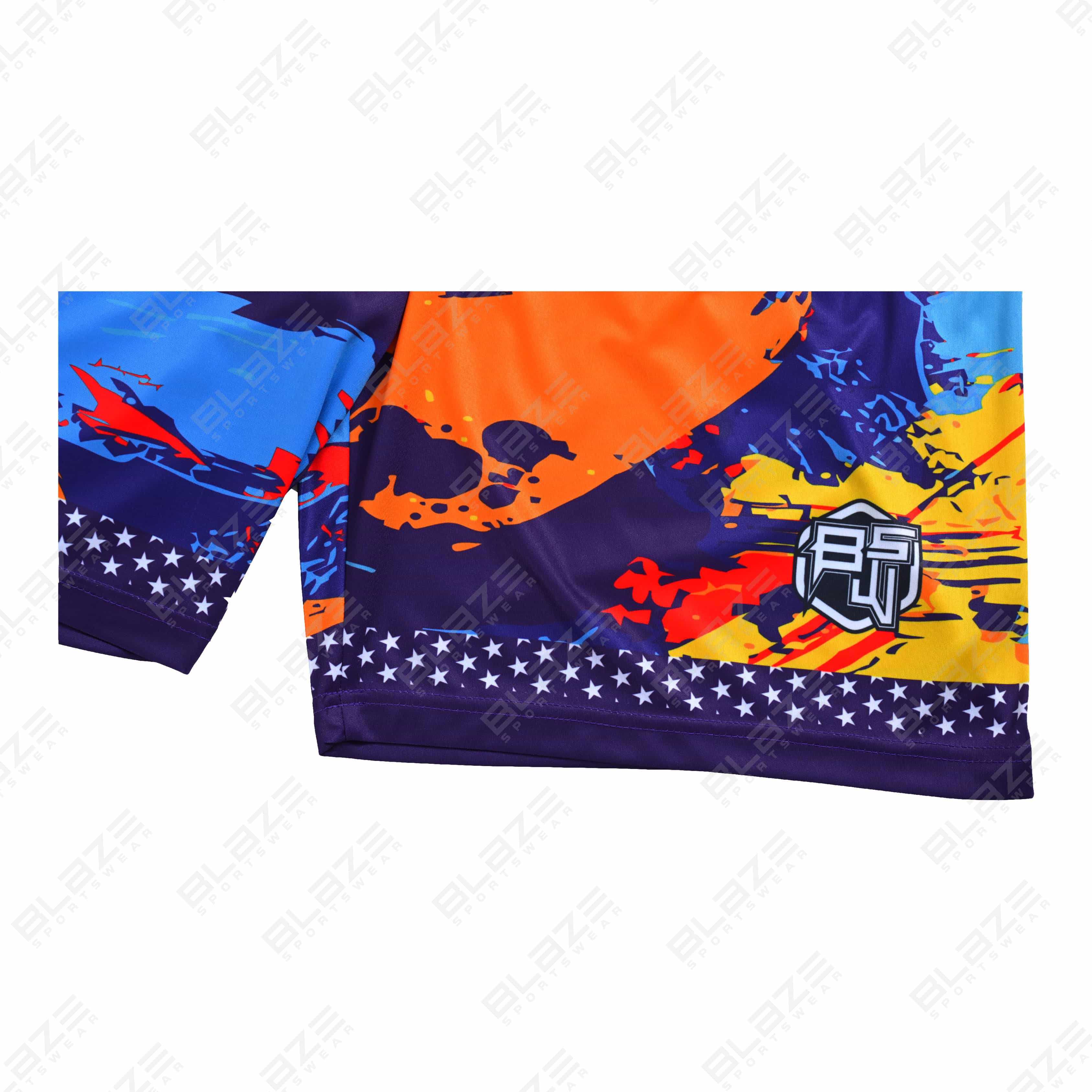 100% polyester basketball uniform with a chic design for athletes, including a modern kit. - view 2