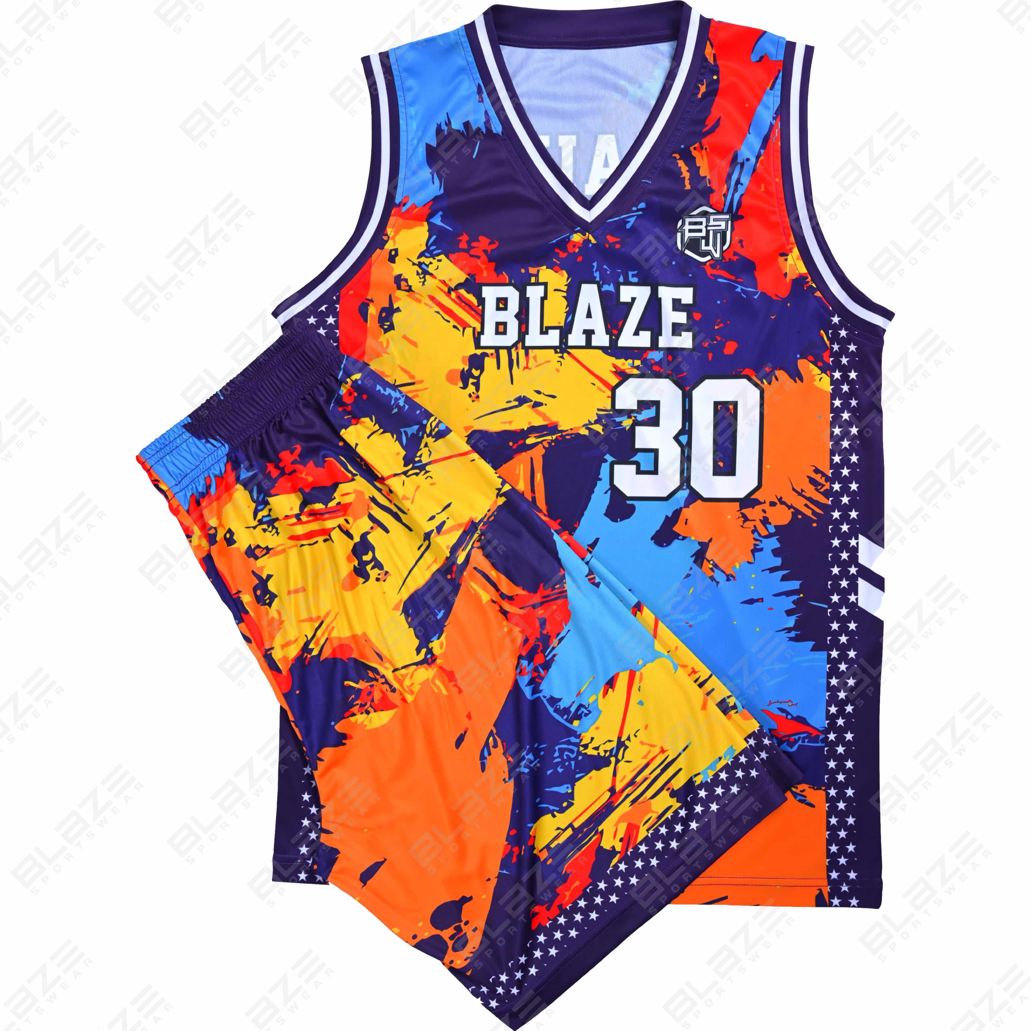 100% polyester basketball uniform with a chic design for athletes, including a modern kit. - view 4