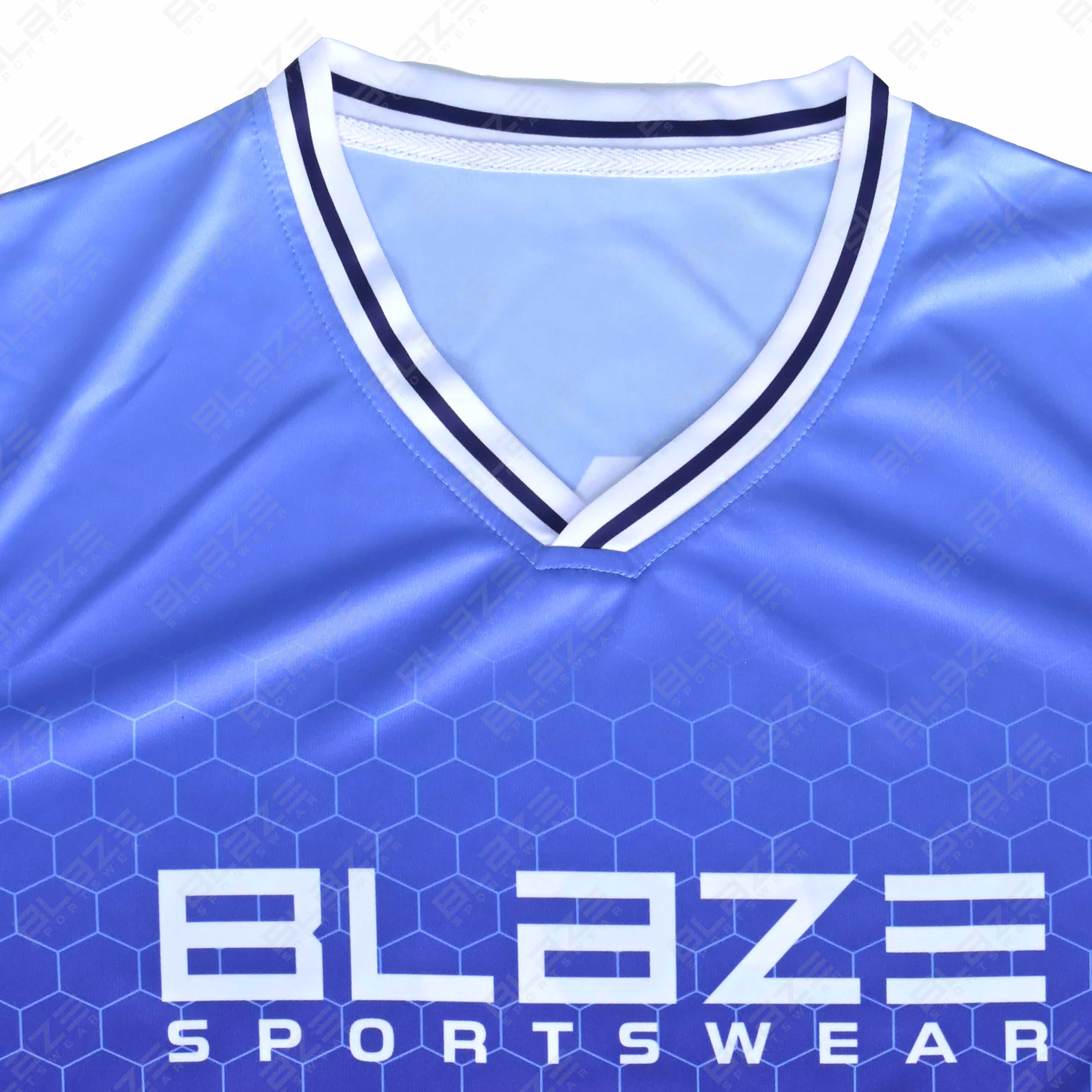 Lightweight 100% polyester soccer jersey with digital print for optimal performance. - view 6