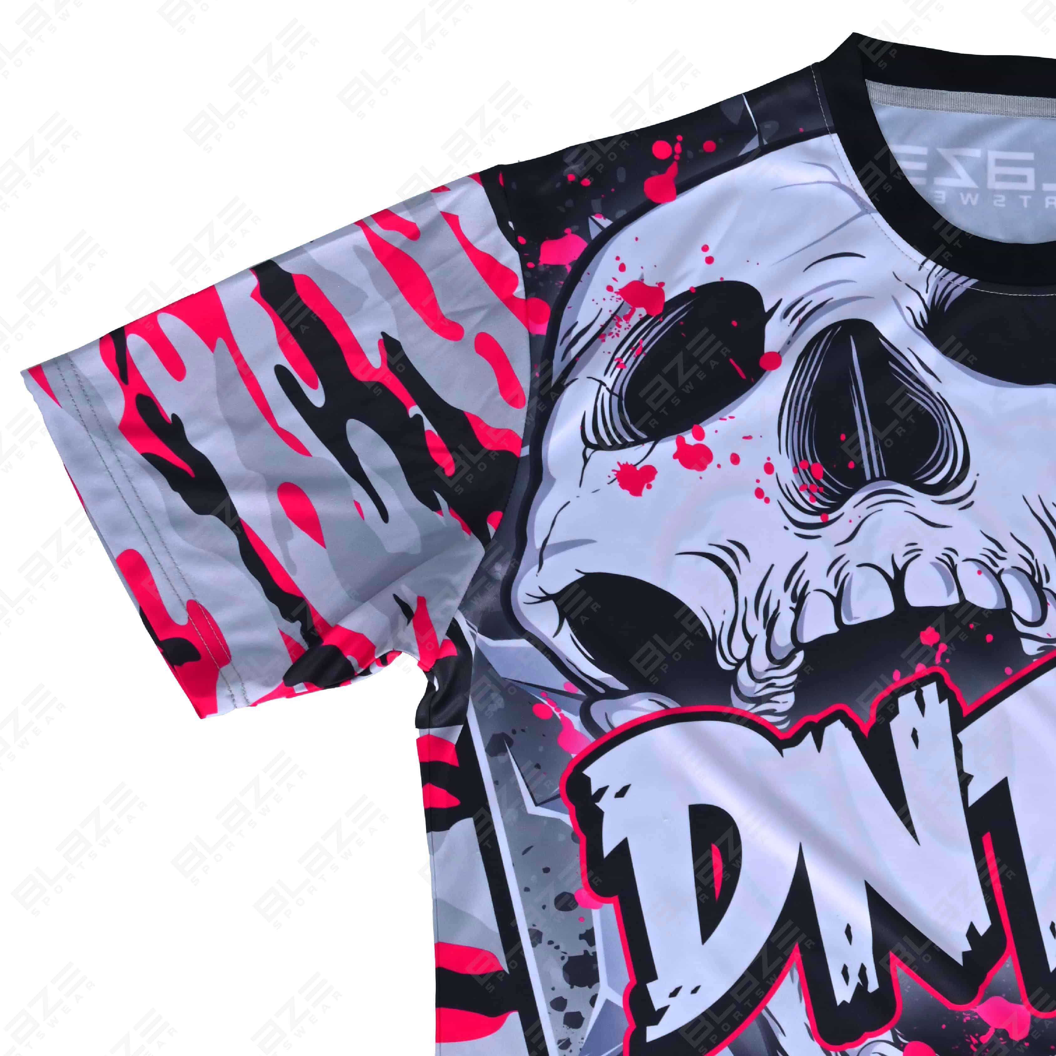 Custom lightweight soccer jersey in 100% polyester with digital print for top performance. - view 4