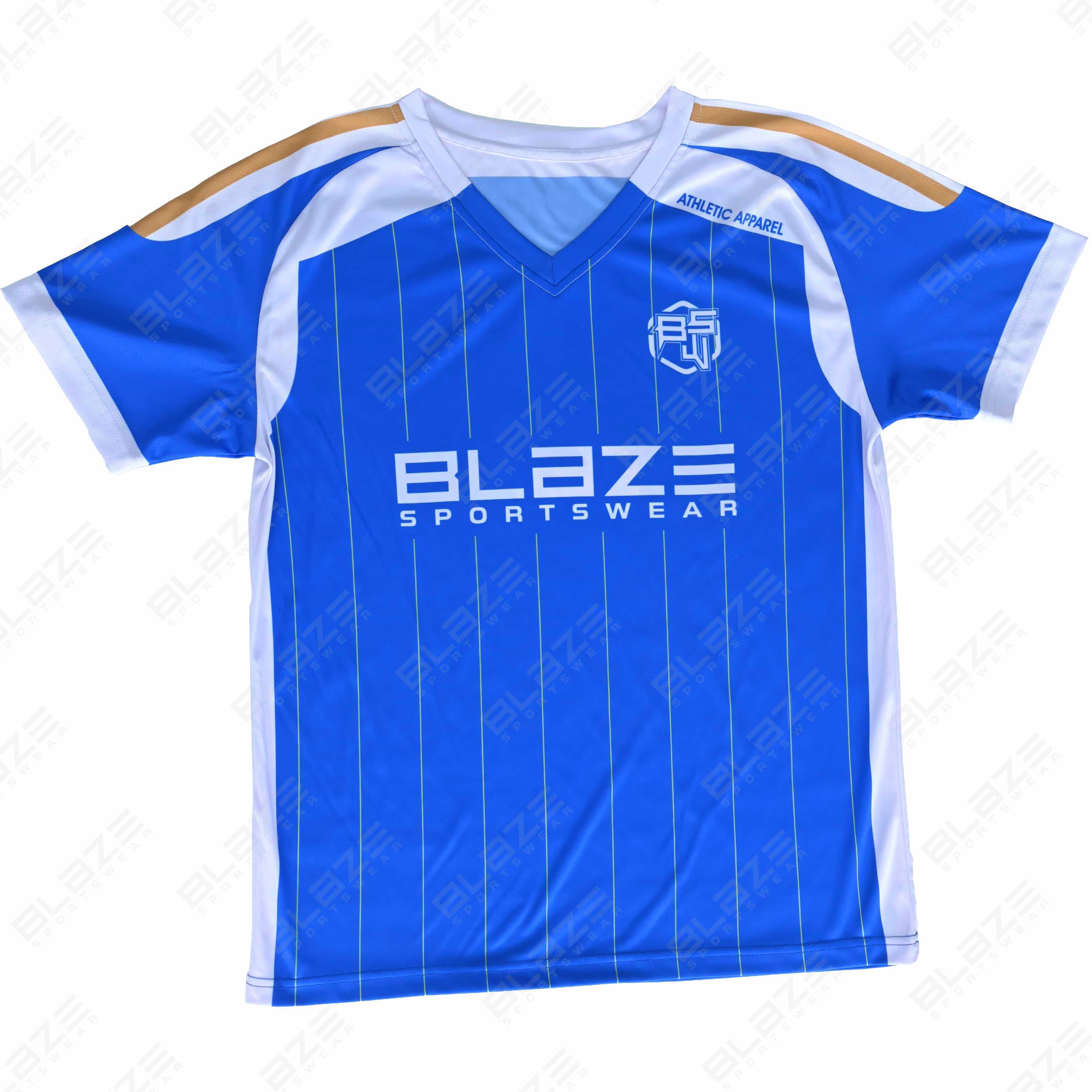 100% polyester soccer jersey with lightweight design and digital print for peak performance. - view 3