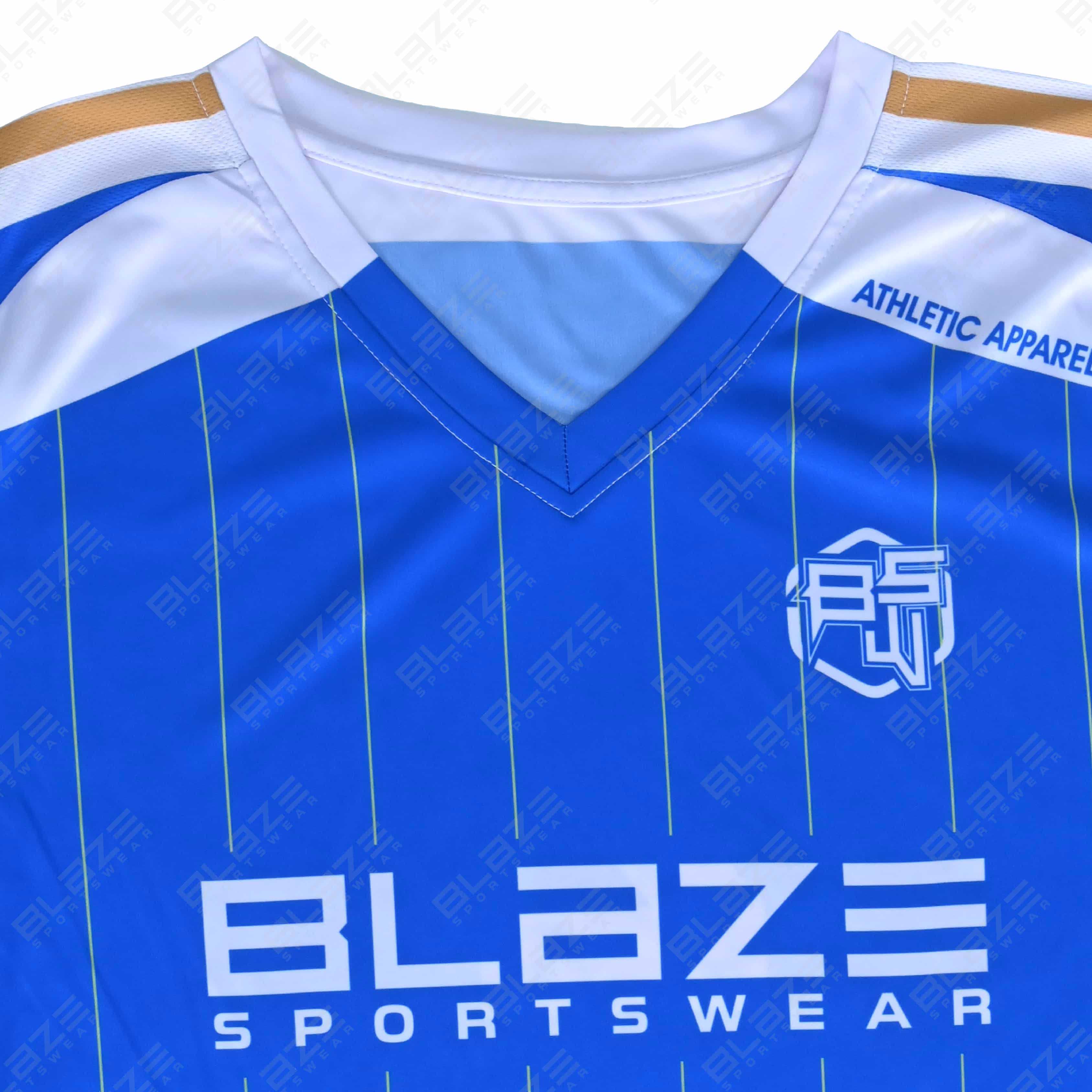 100% polyester soccer jersey with lightweight design and digital print for peak performance. - view 6