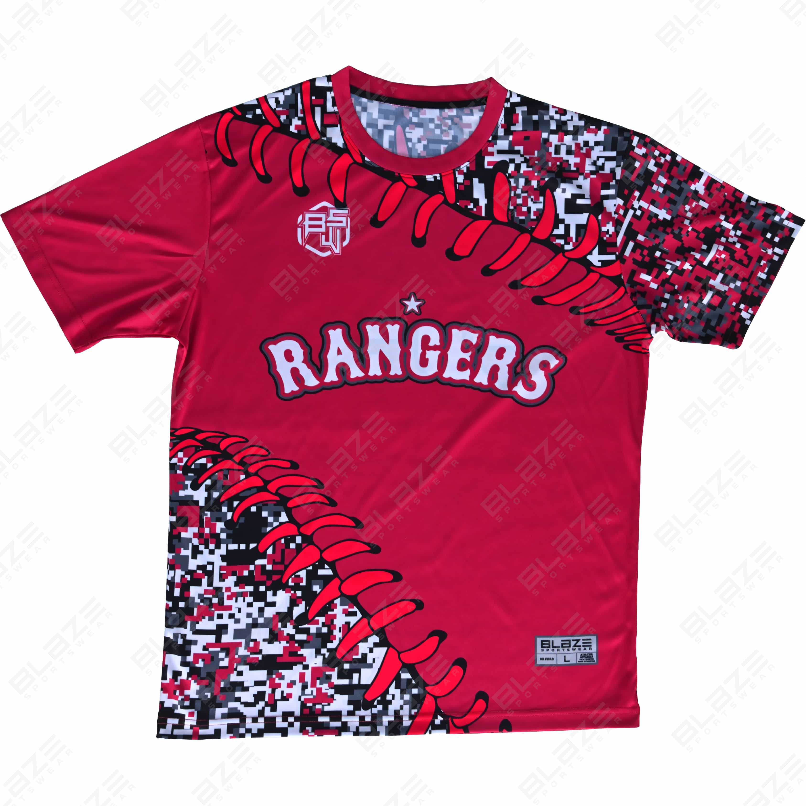 Lightweight 100% polyester soccer jersey with digital printing for maximum performance. - view 4