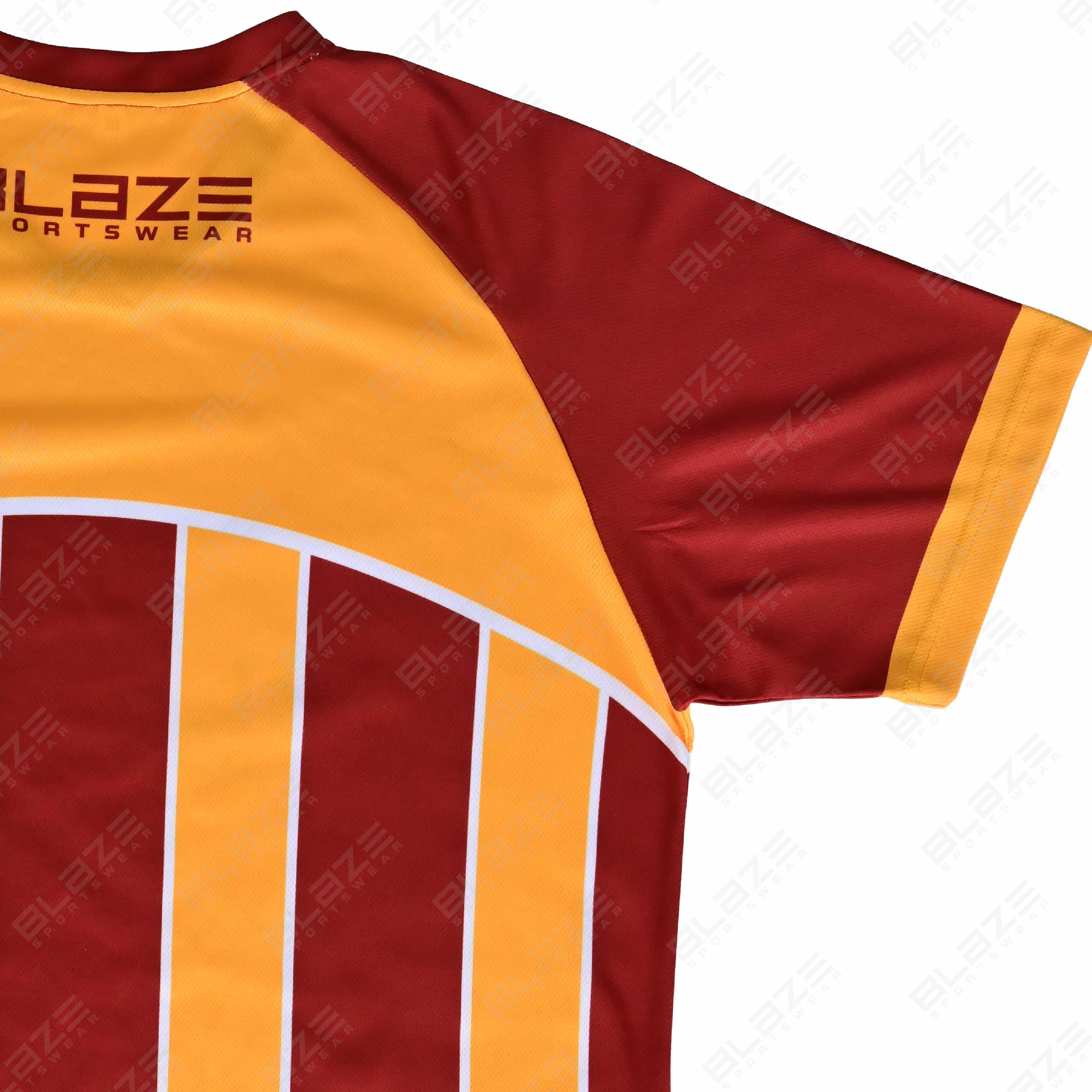 100% Polyester soccer jersey with a lightweight build and digital print for enhanced performance. - view 3