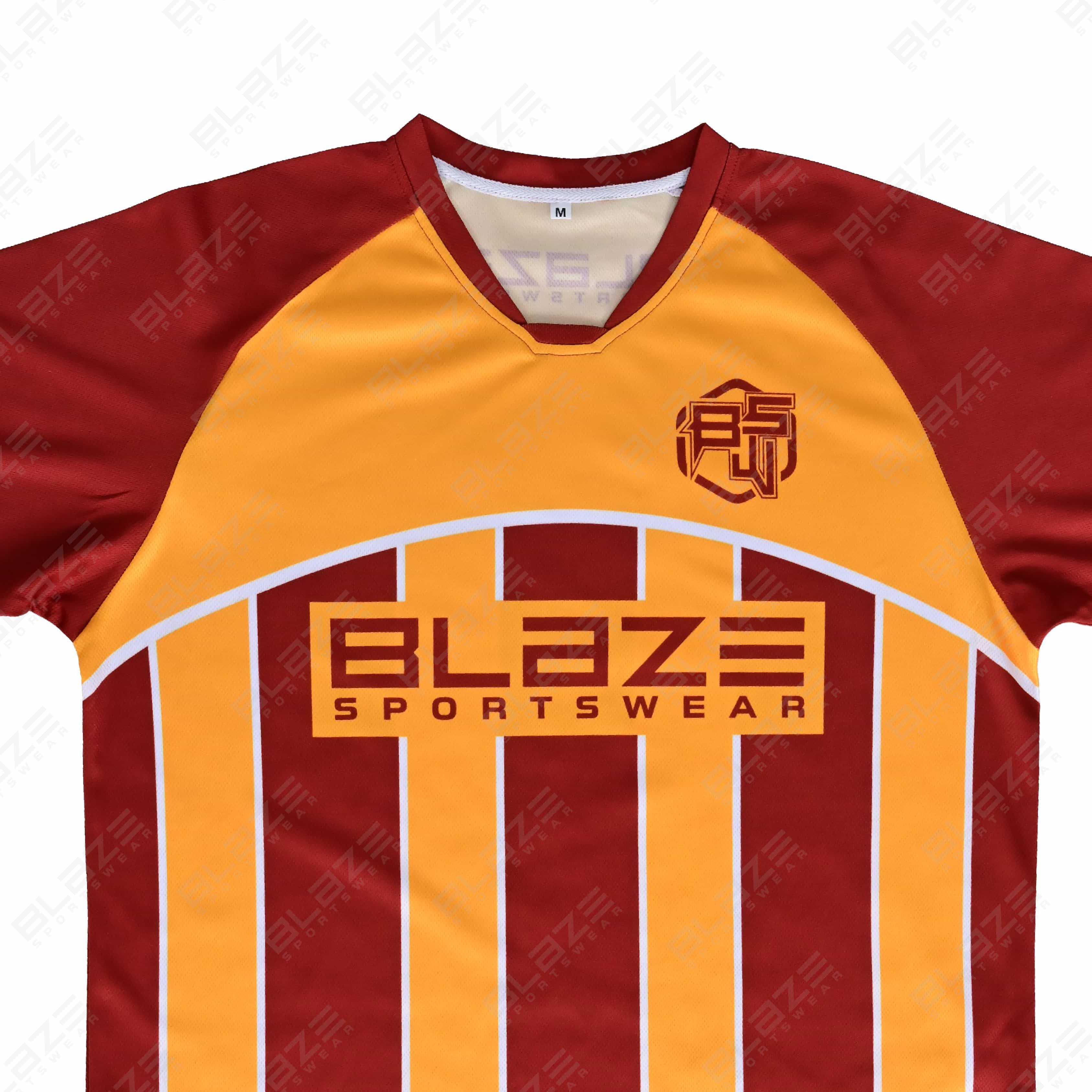 100% Polyester soccer jersey with a lightweight build and digital print for enhanced performance. - view 6