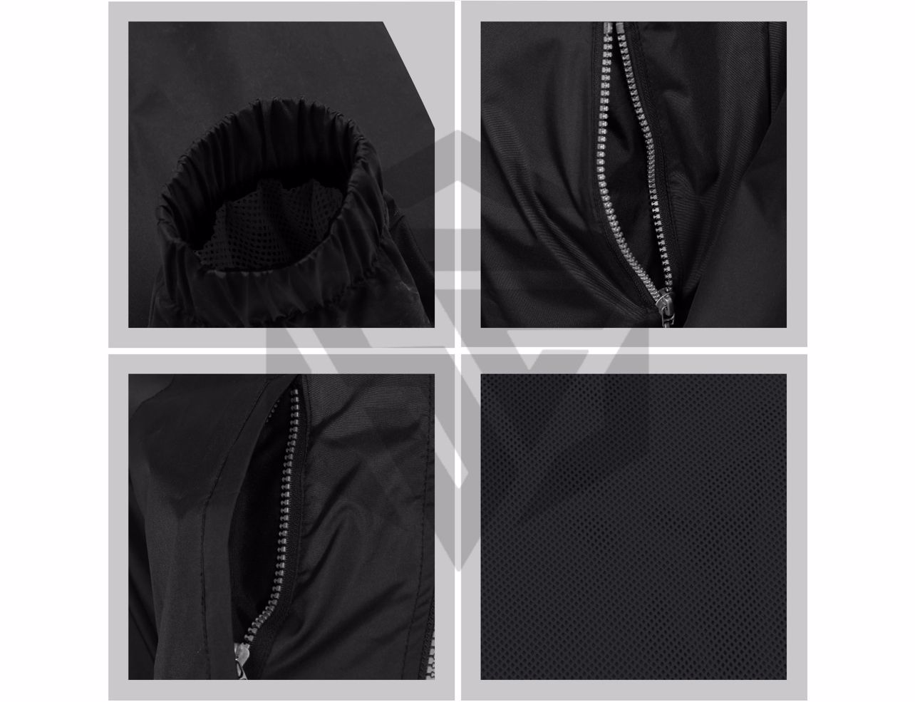 Customized  Active wear Windbreaker Tracksuit Full Top & Bottom Set Suit - view 2